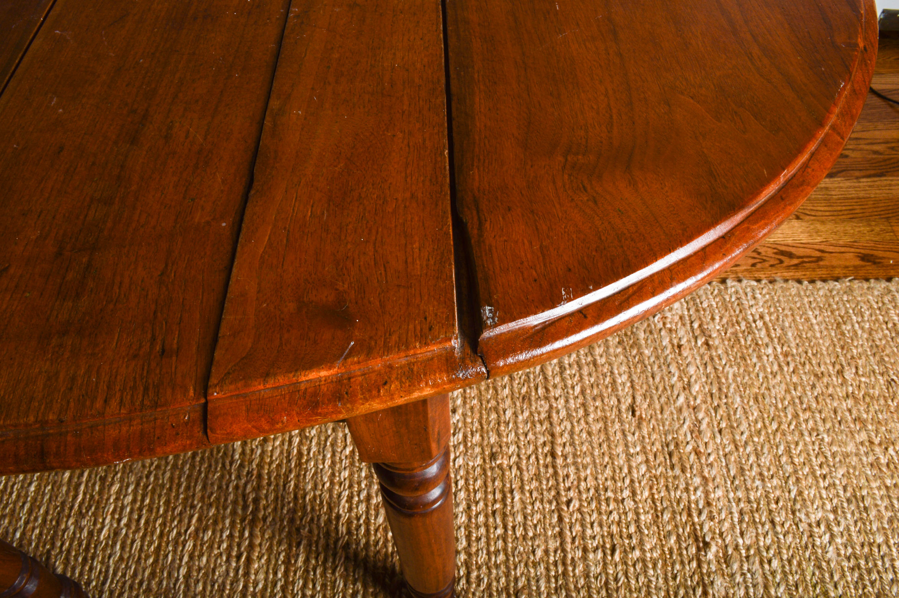 Vintage Drop-Leaf Dining Table