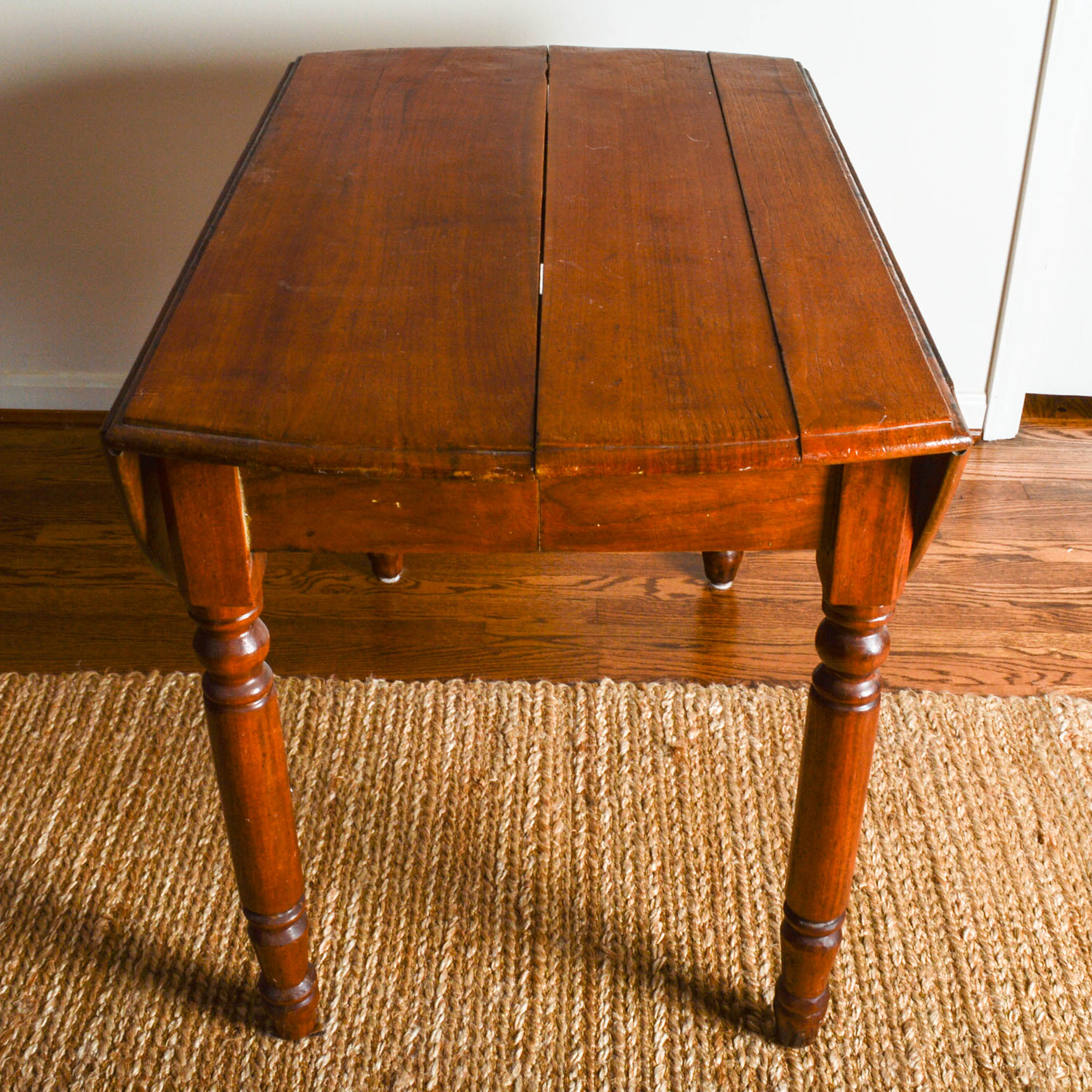 Vintage Drop-Leaf Dining Table
