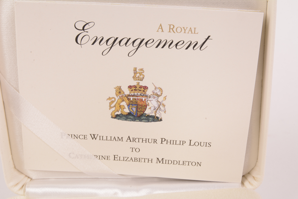 The Royal Mint "A Royal Engagement" Sterling Silver Commemorative Coin