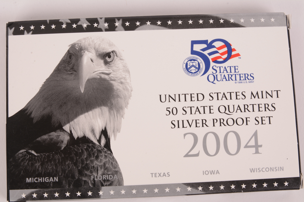 State and America the Beautiful Silver Quarter Proof Sets