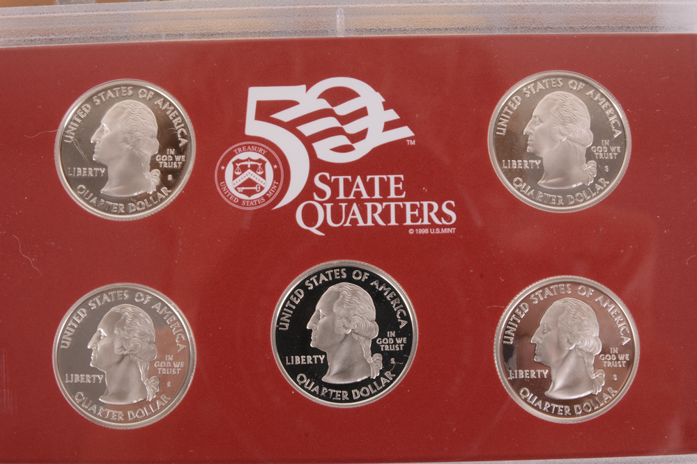2007-2010 United States Mint Silver Proof Sets