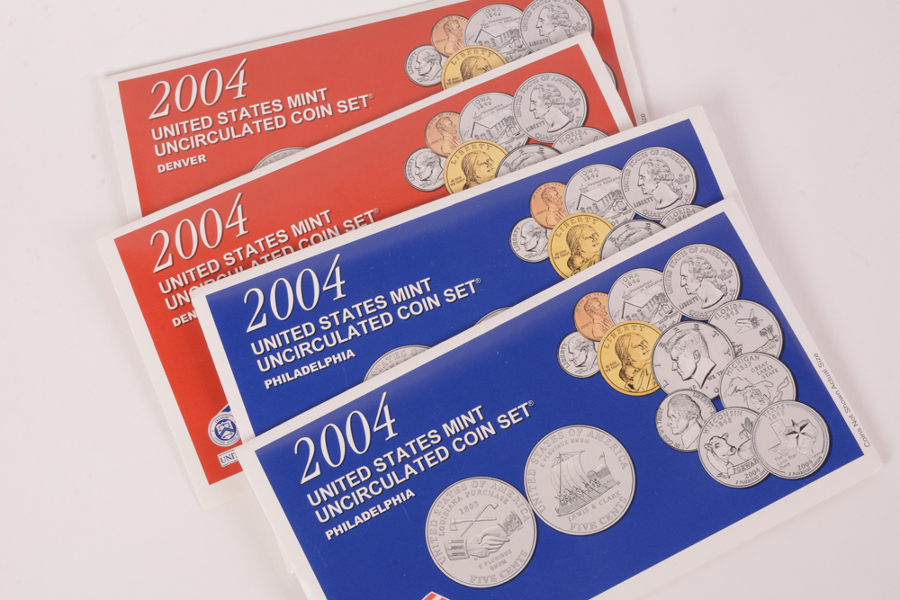 2003-2005 United States Mint Uncirculated Coin Sets