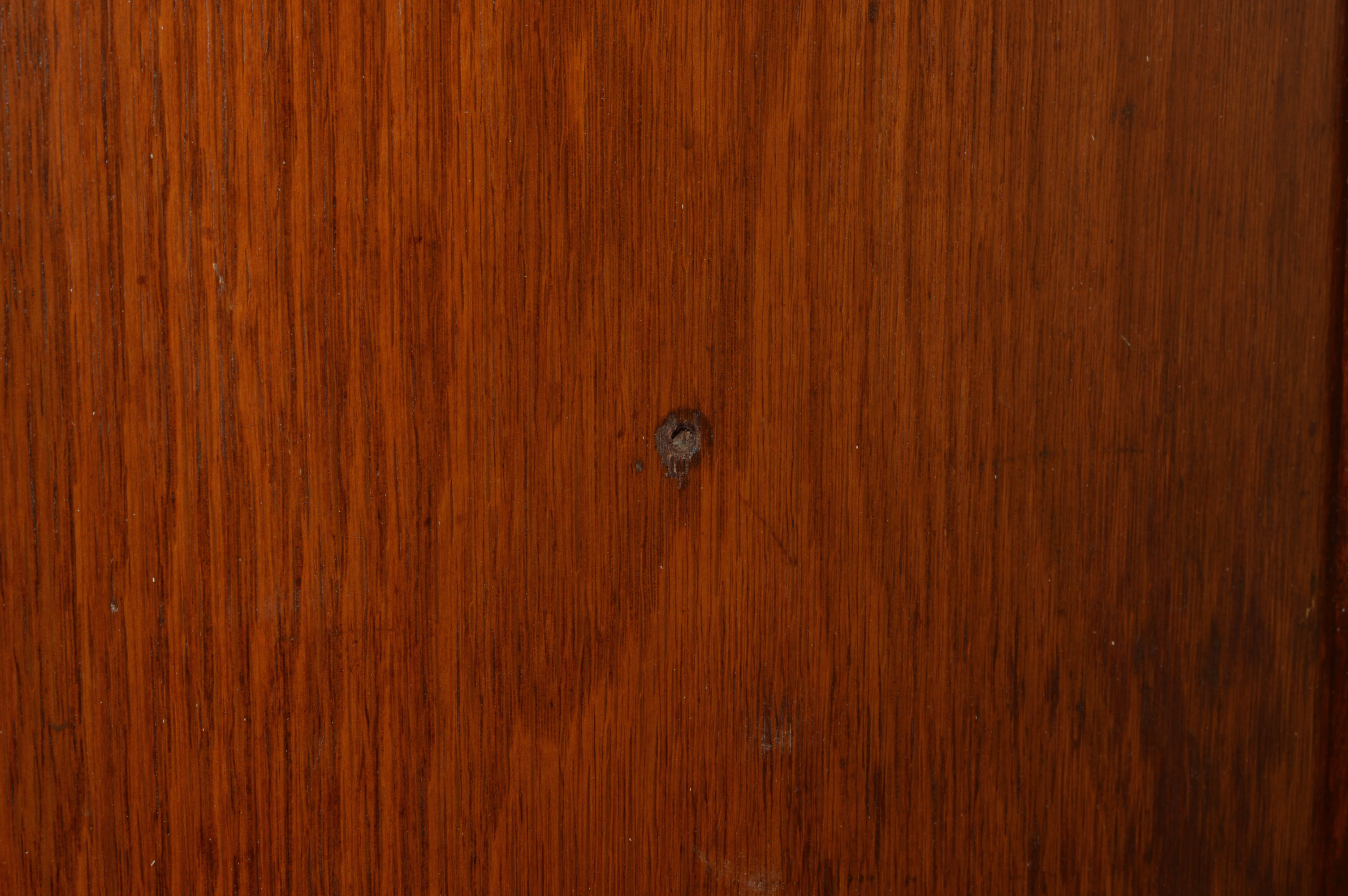 Mission Style Dark Stained Oak Cabinet