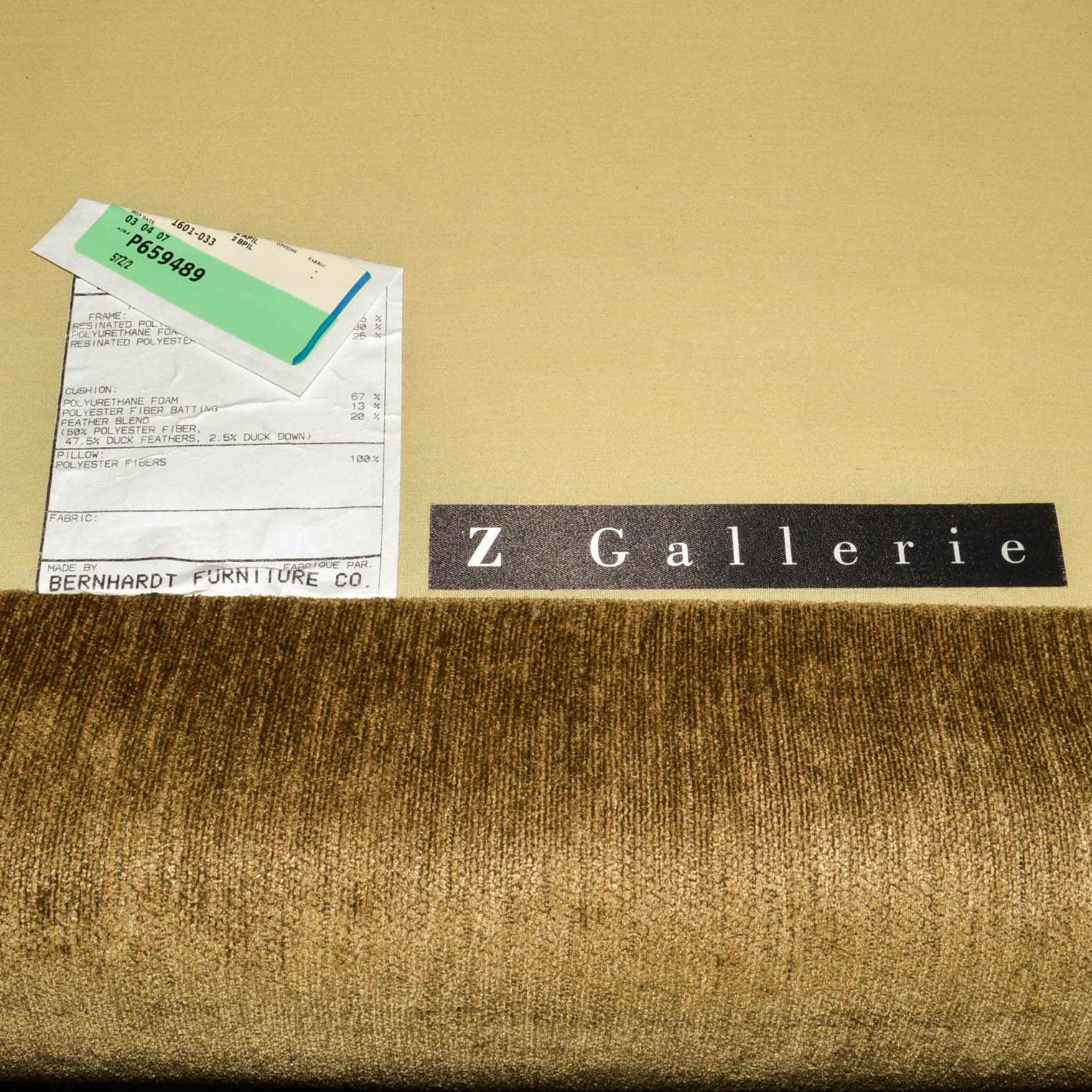 Bernhardt Furniture for Z Gallerie Chair and a Half