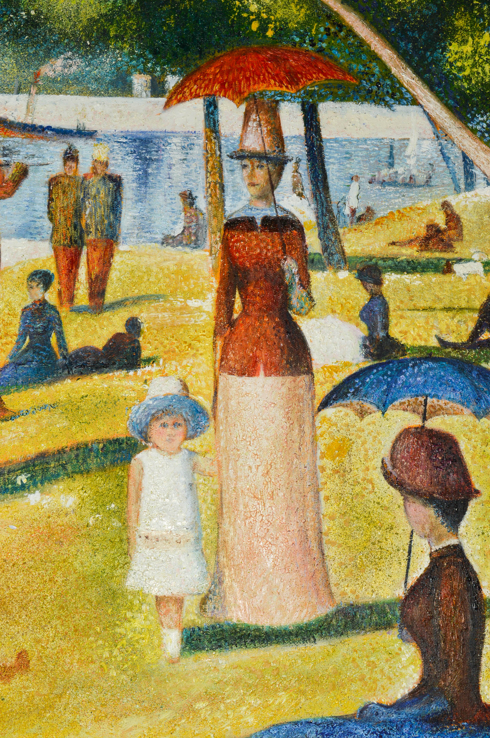 Giclée on Canvas Reproduction After Georges Seurat's "A Sunday Afternoon on the Island of La Grande Jatte"