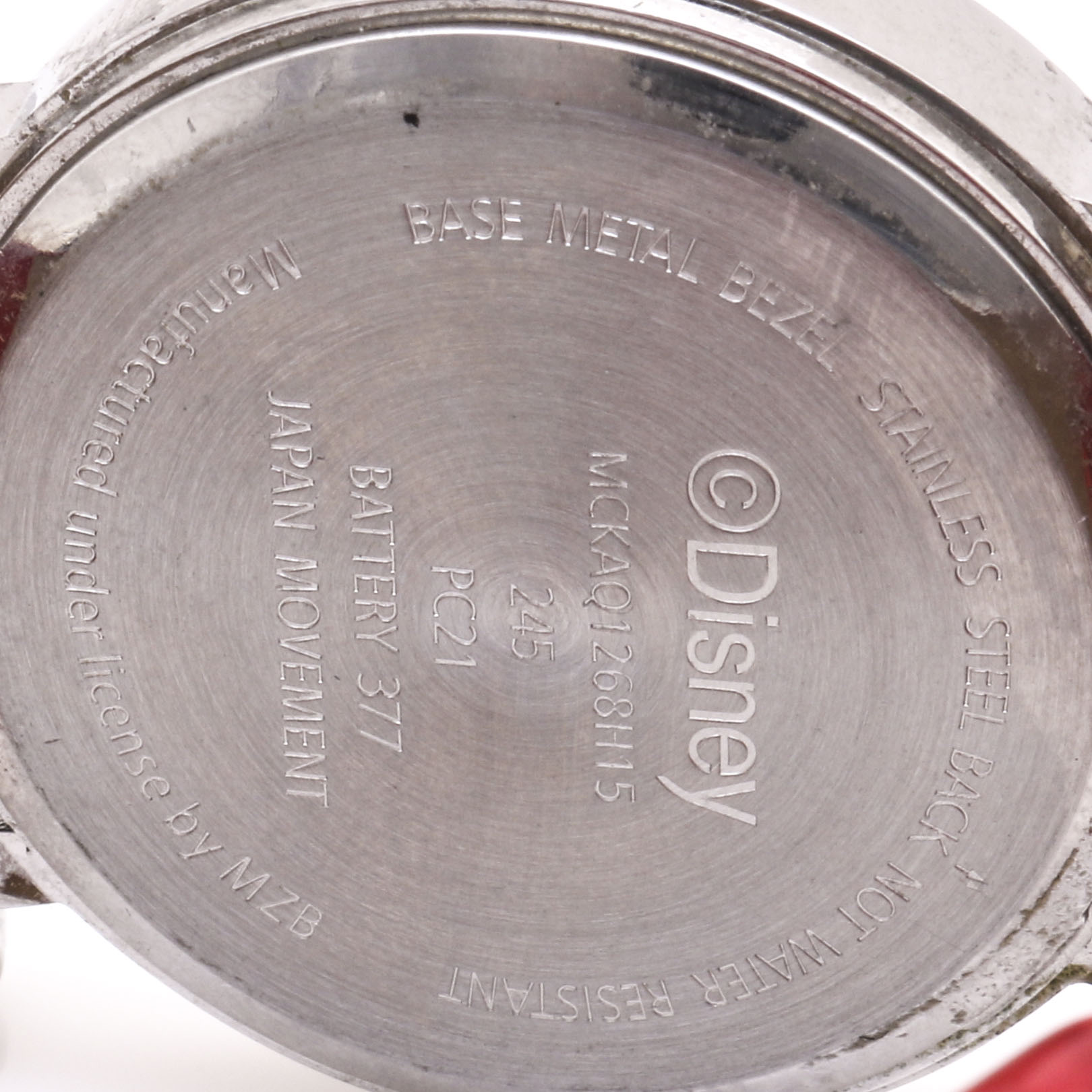 Mickey and Minnie Mouse Wrist Watches with Glass Crystals From Disney and Lorus