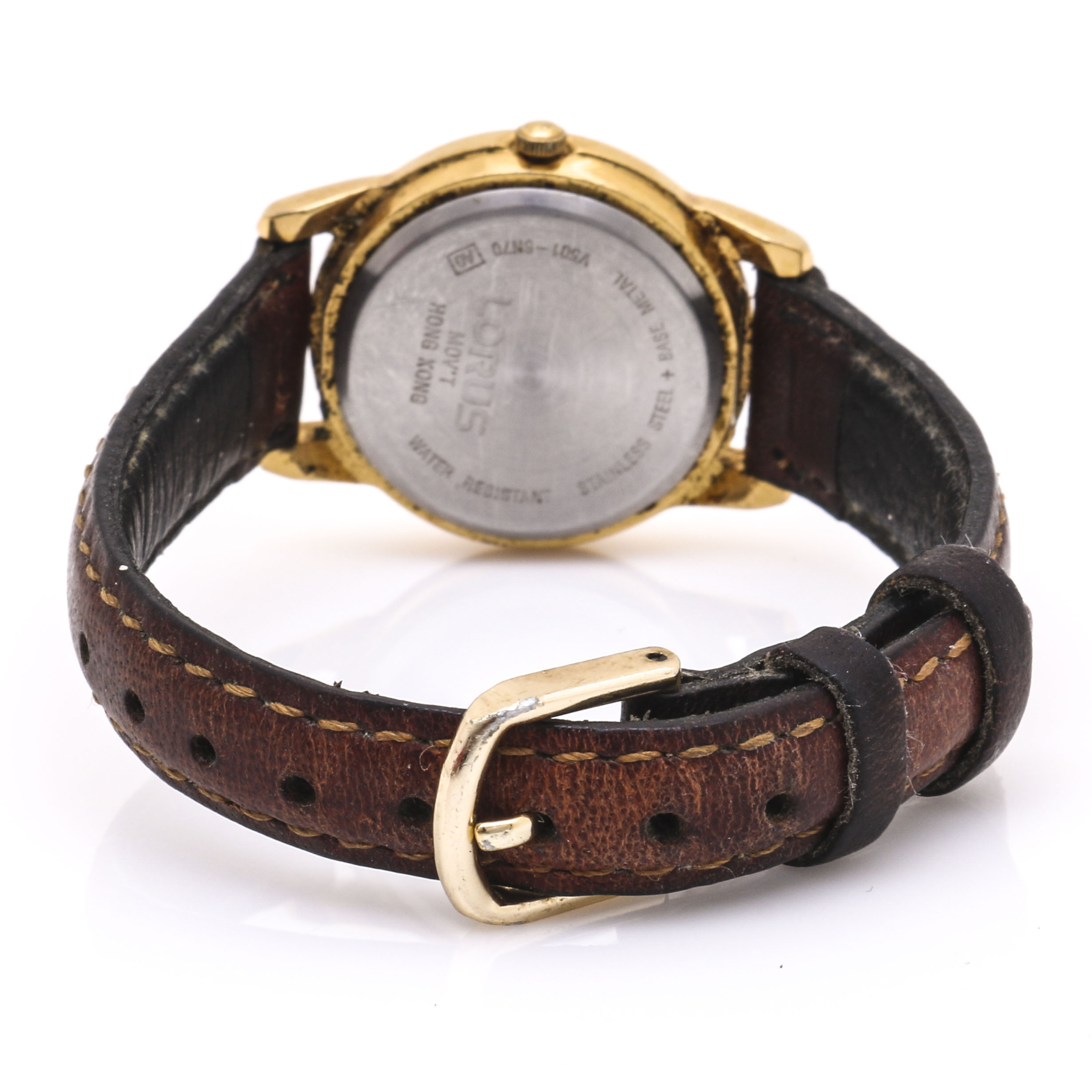 Mickey and Minnie Mouse Wrist Watches with Glass Crystals From Disney and Lorus