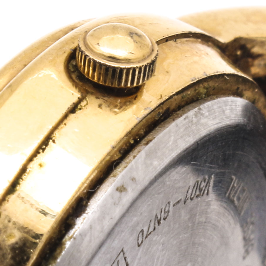 Mickey and Minnie Mouse Wrist Watches with Glass Crystals From Disney and Lorus