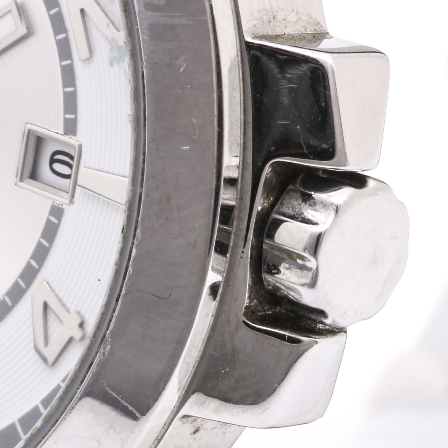 Tommy Hilfiger Stainless Steel and Leather Wrist Watch