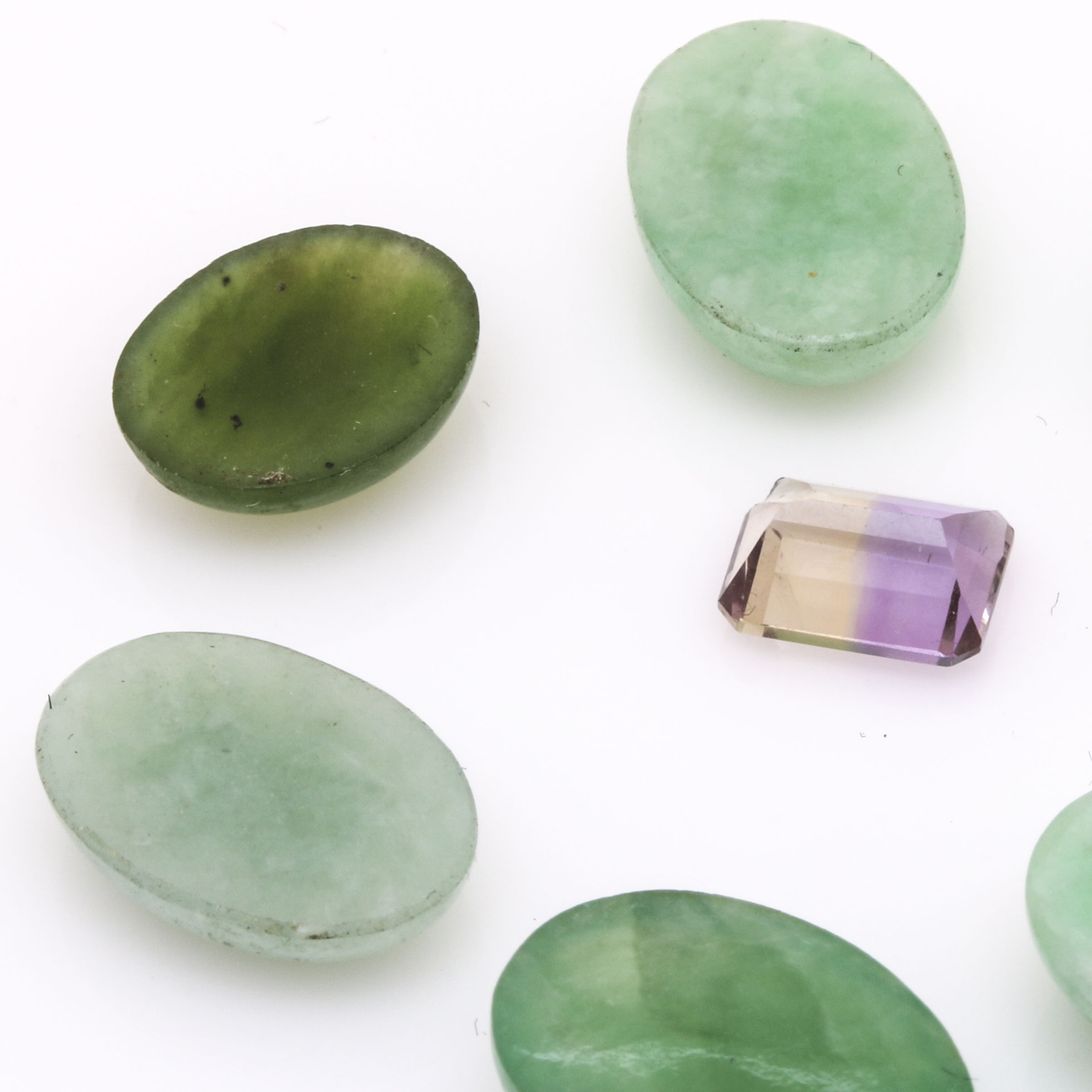 Assortment of Loose Colored Gemstones