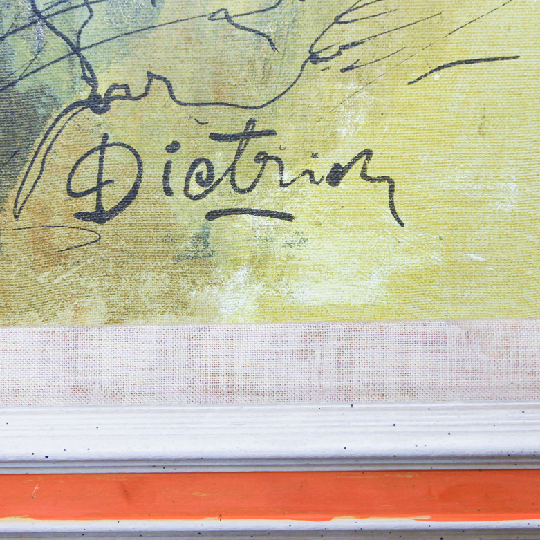 Dietrich Grunewald Serigraph on Canvas