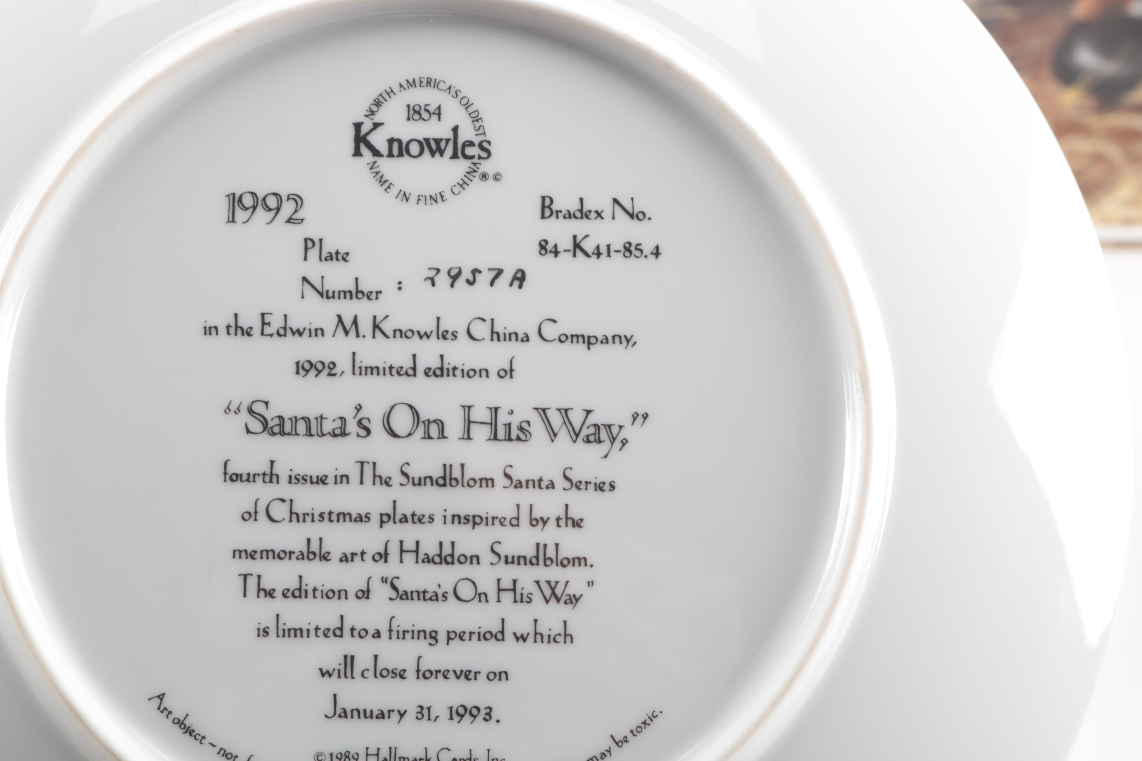 Knowles Decorative Plate Collection Featuring Disney