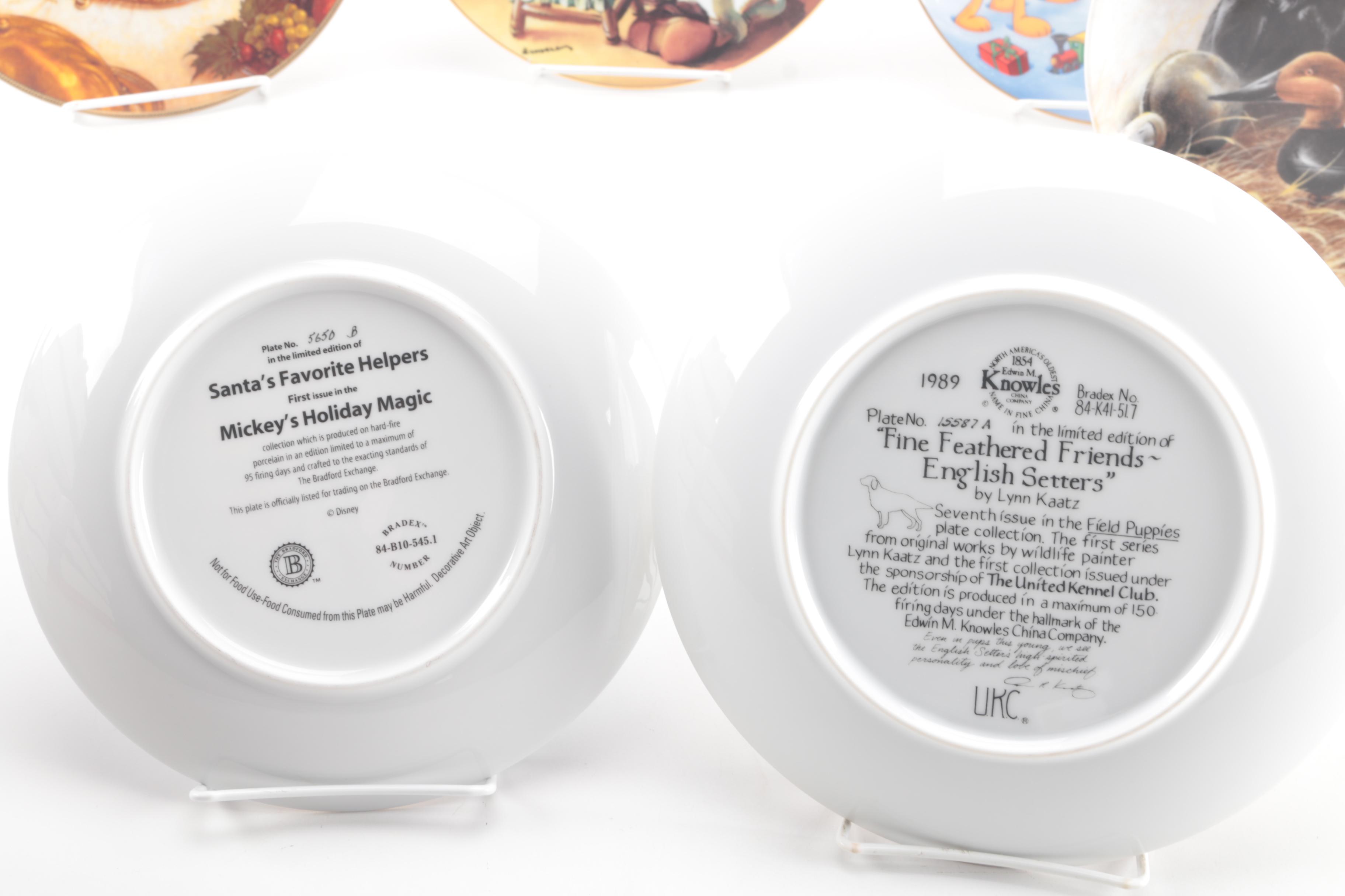 Knowles Decorative Plate Collection Featuring Disney