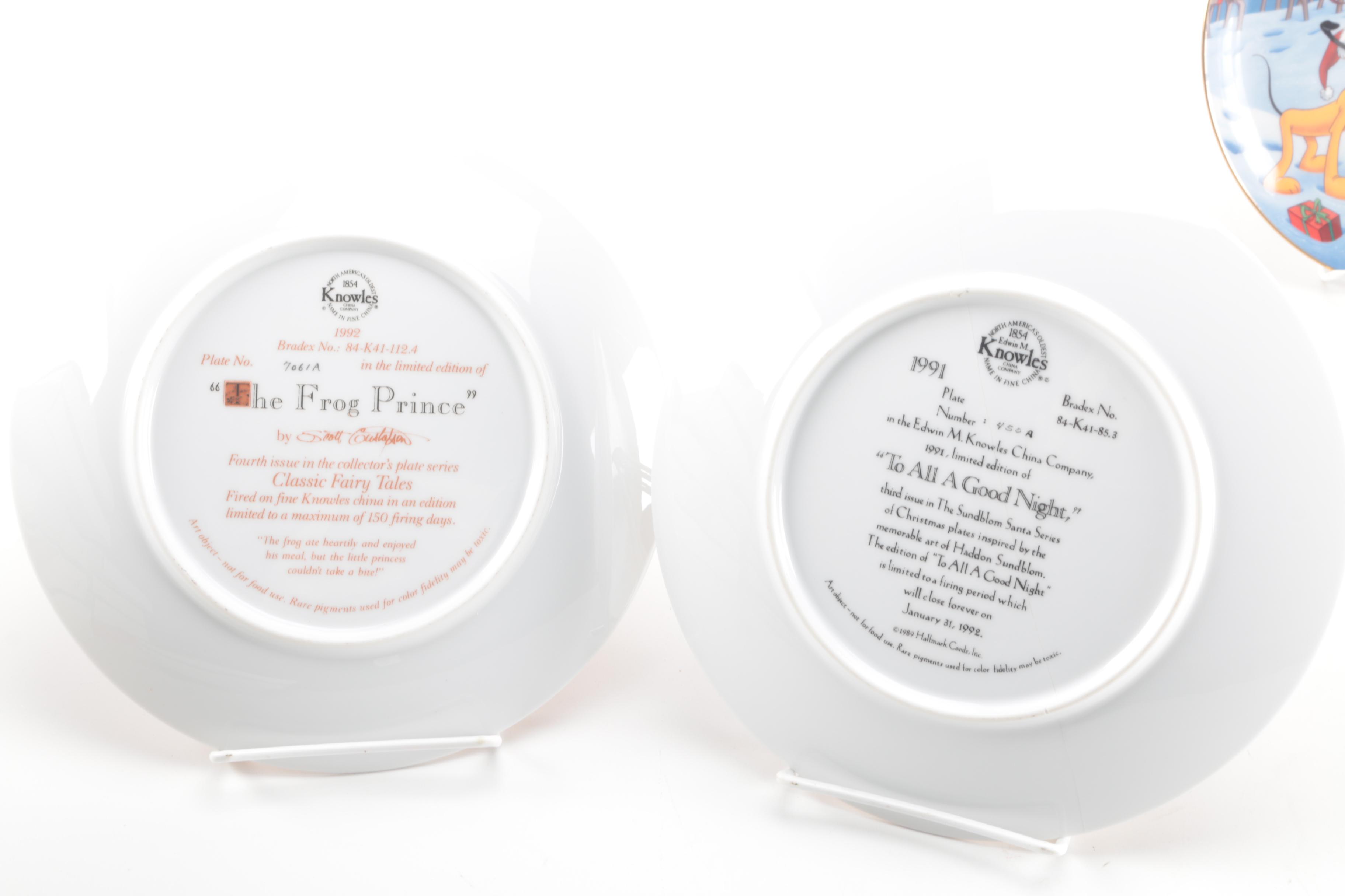 Knowles Decorative Plate Collection Featuring Disney