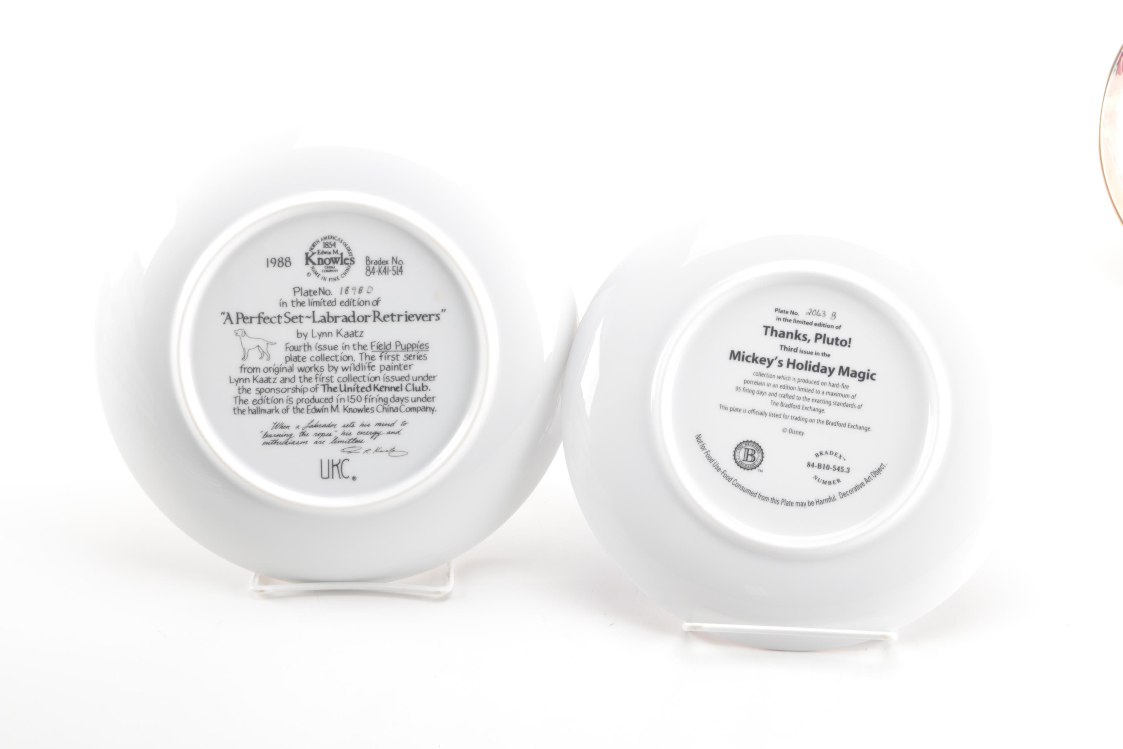 Knowles Decorative Plate Collection Featuring Disney