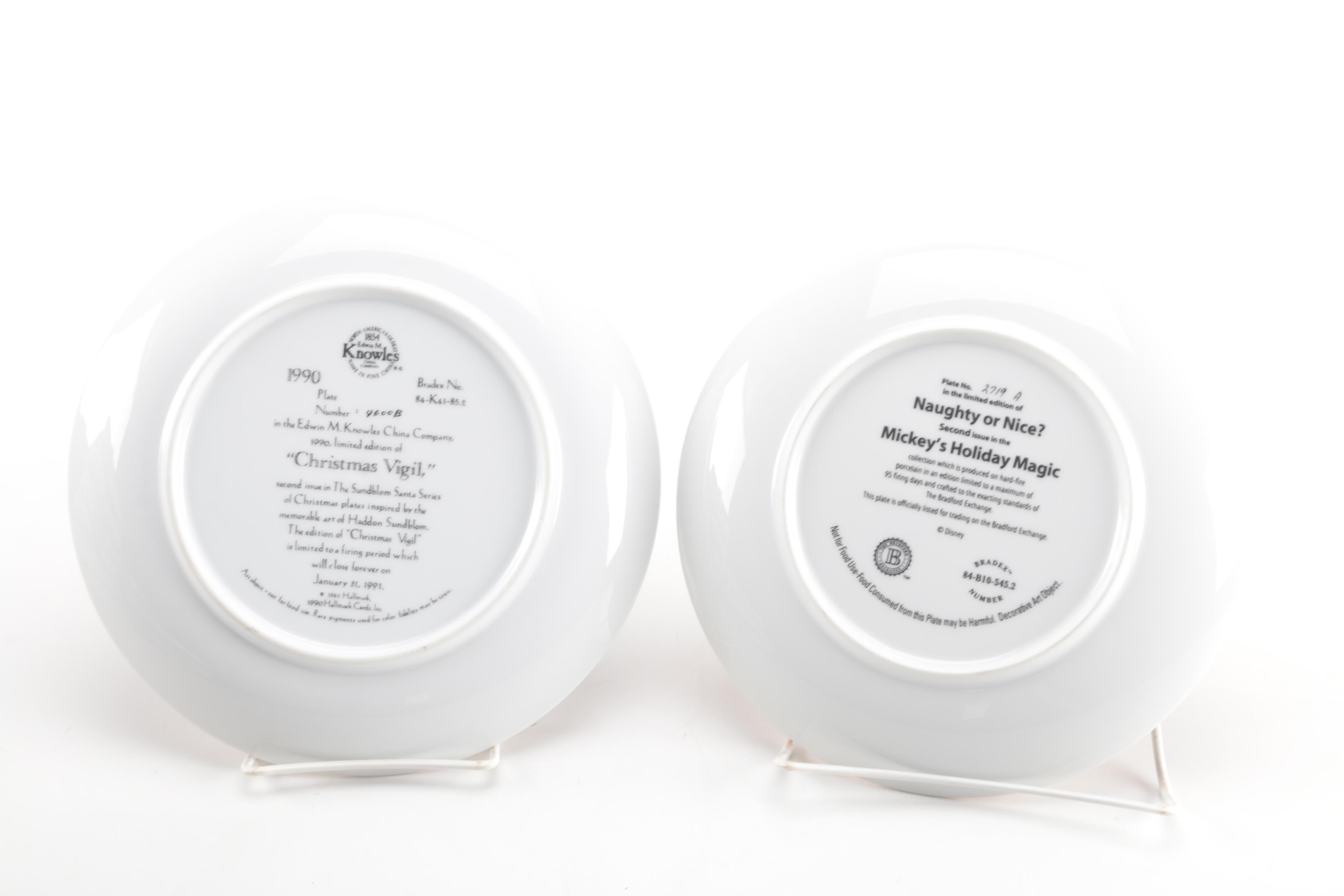 Knowles Decorative Plate Collection Featuring Disney