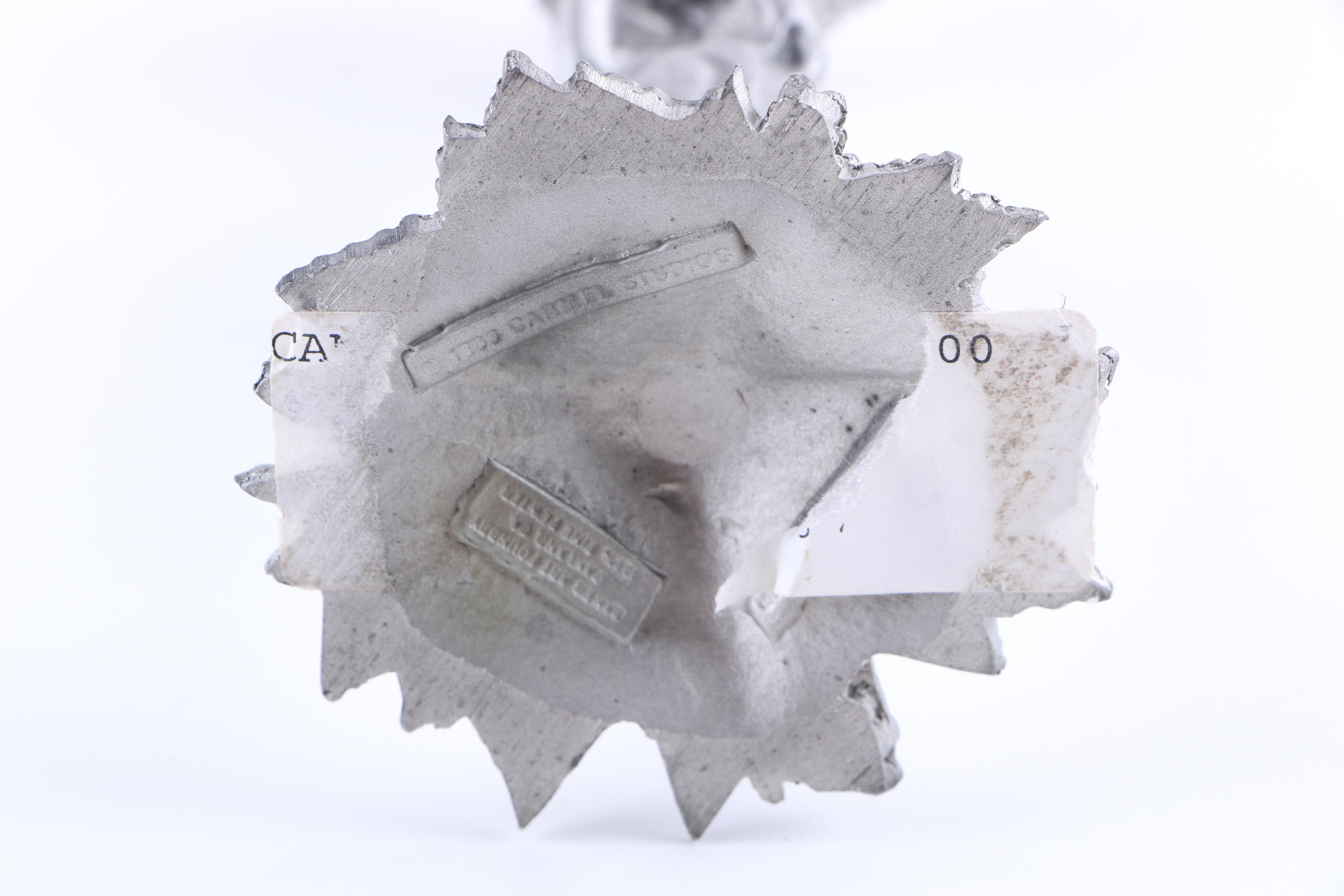 Pewter Nude Figure Candlesticks From Baker Art Foundry