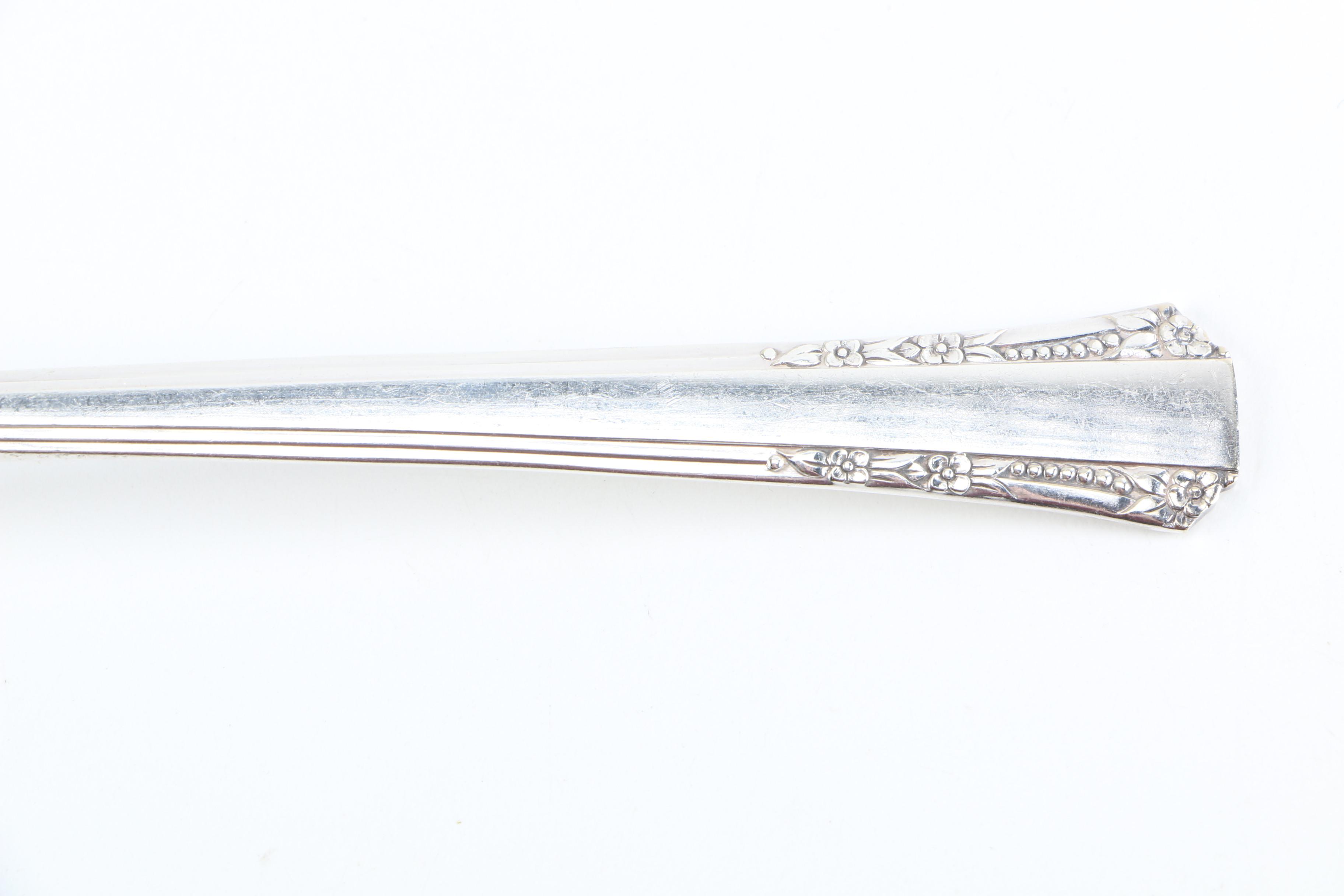 1881 Rogers and Oneida "Del Mar" Silver Plate Flatware