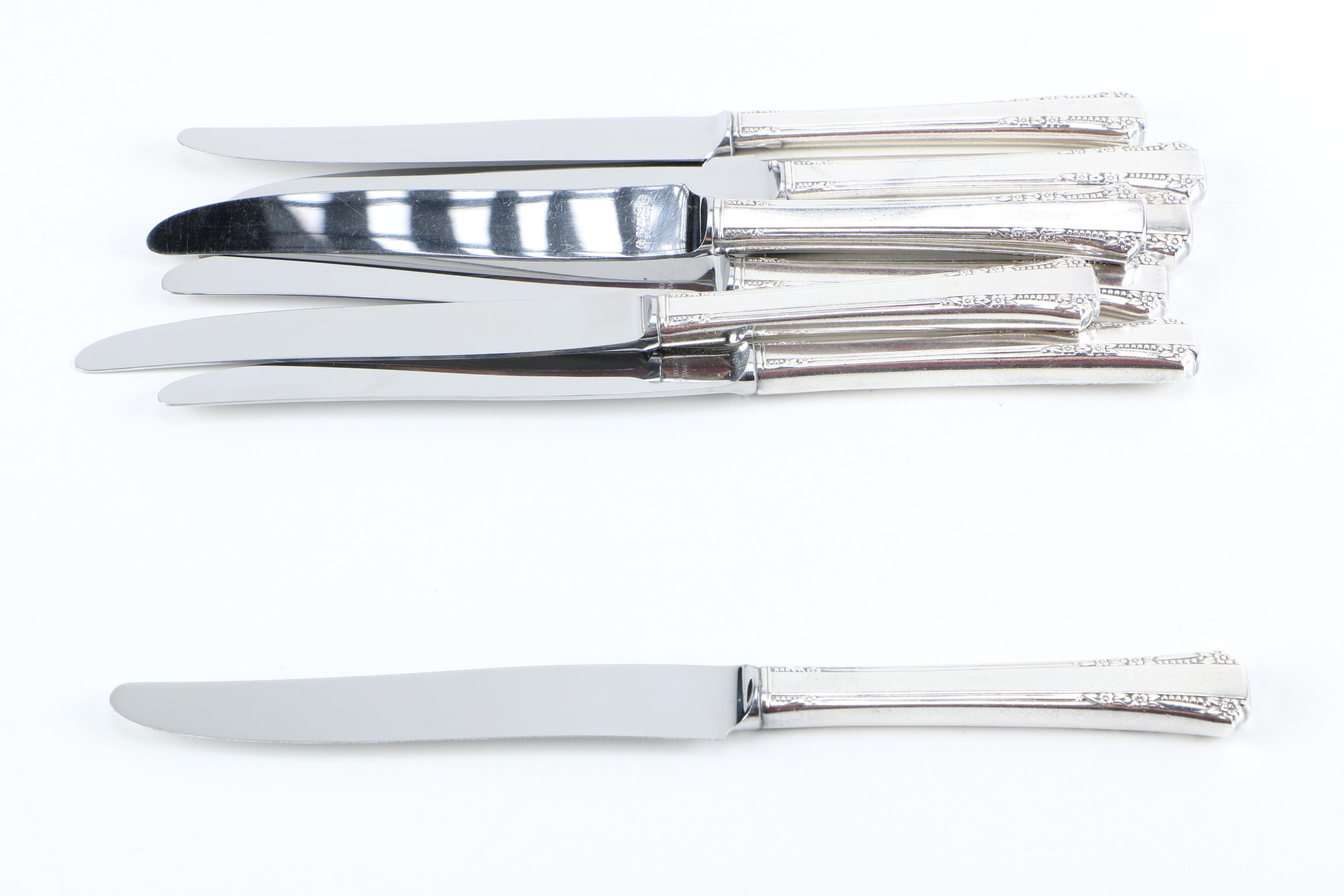 1881 Rogers and Oneida "Del Mar" Silver Plate Flatware