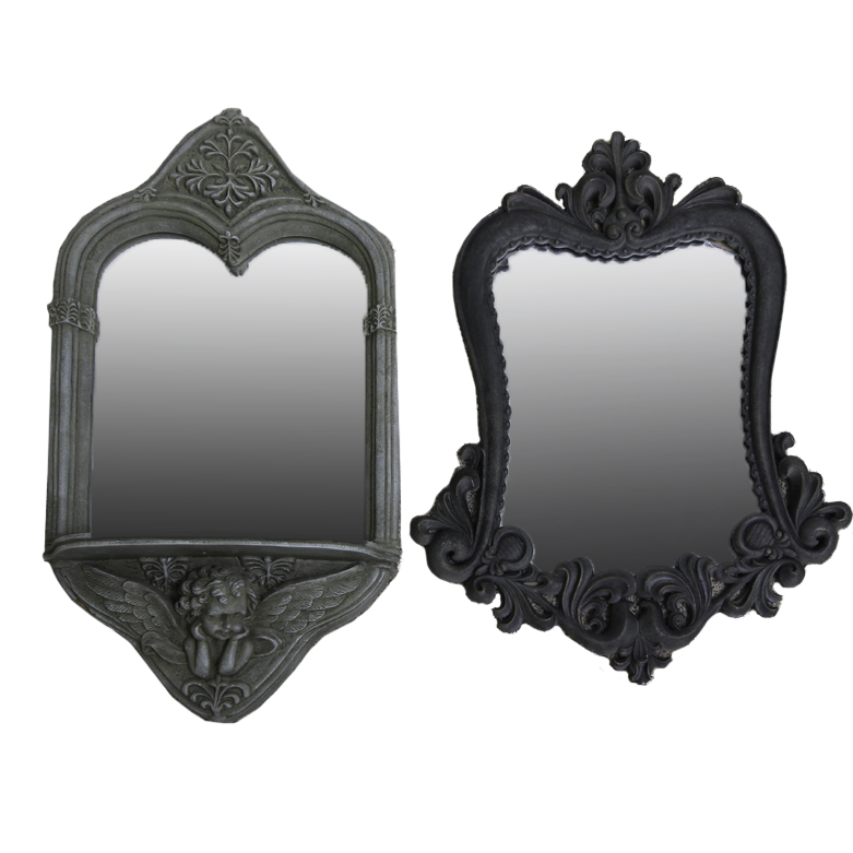 Pair of Framed Decorative Mirrors
