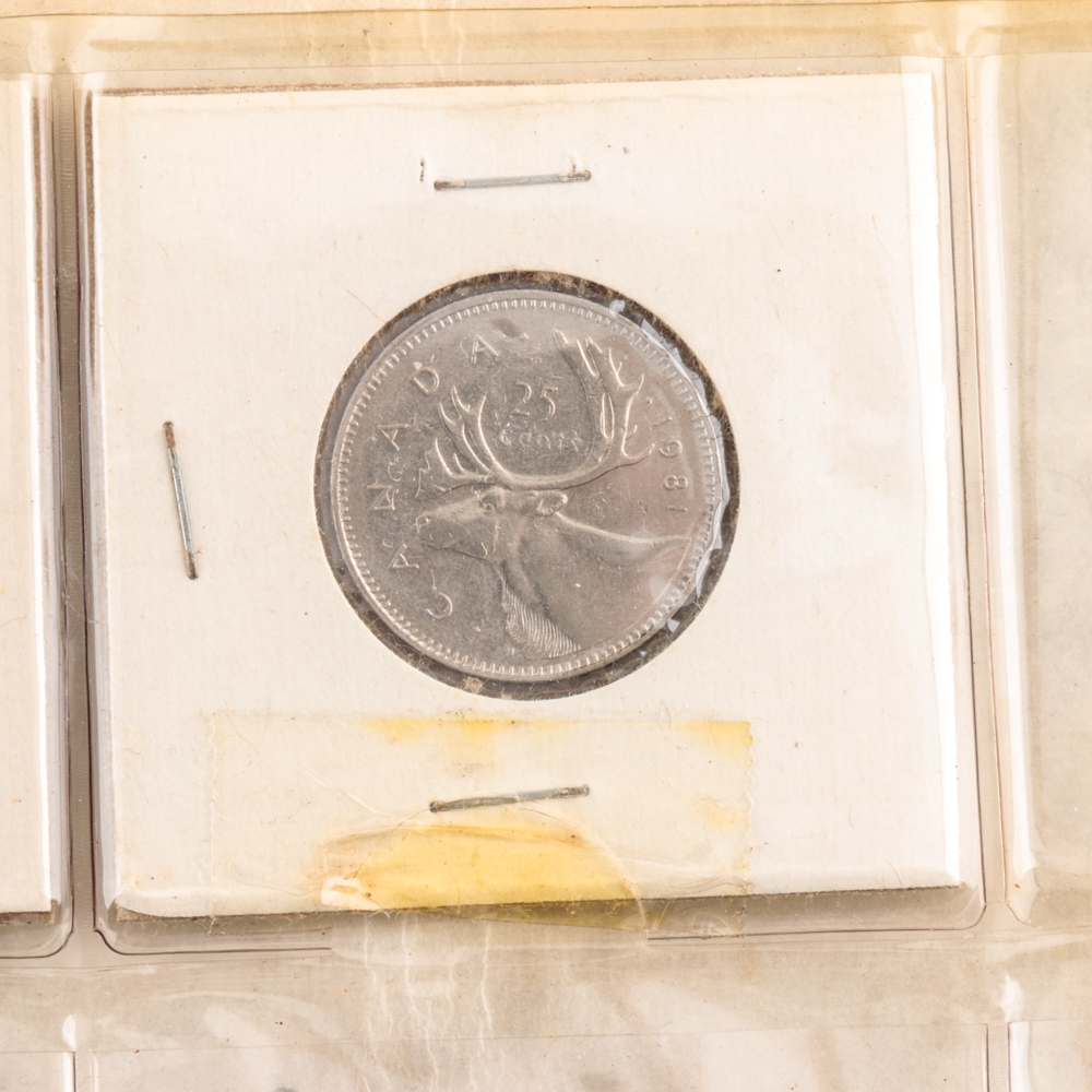 Binder of U.S. and Foreign Coins