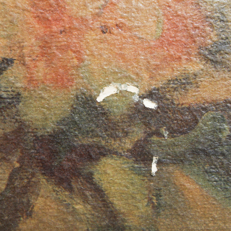 Lithograph Print on Board