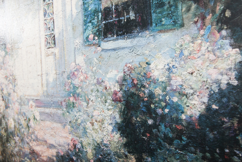 After Abbott Fuller Graves Giclee on Board "Doorway and Garden"