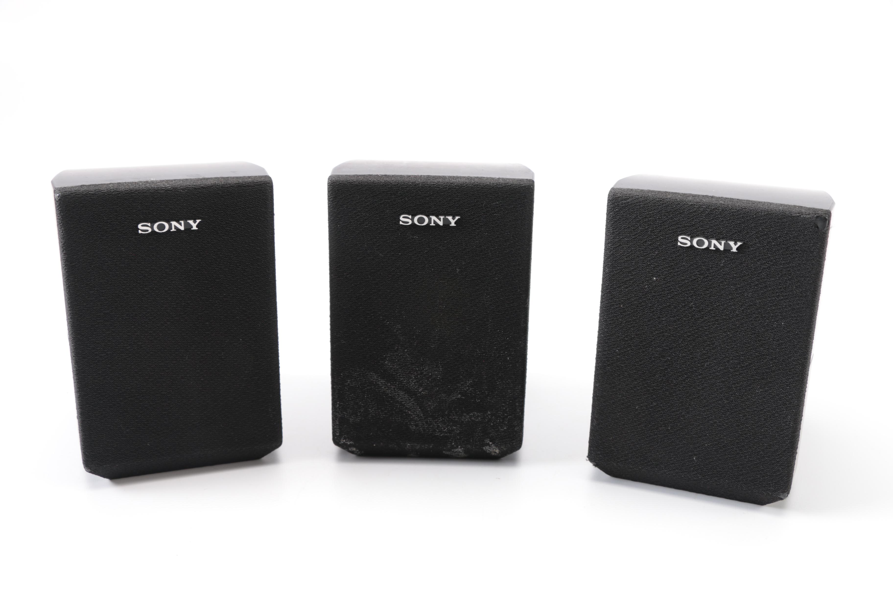 Yamaha and Sony Surround Sound Speakers