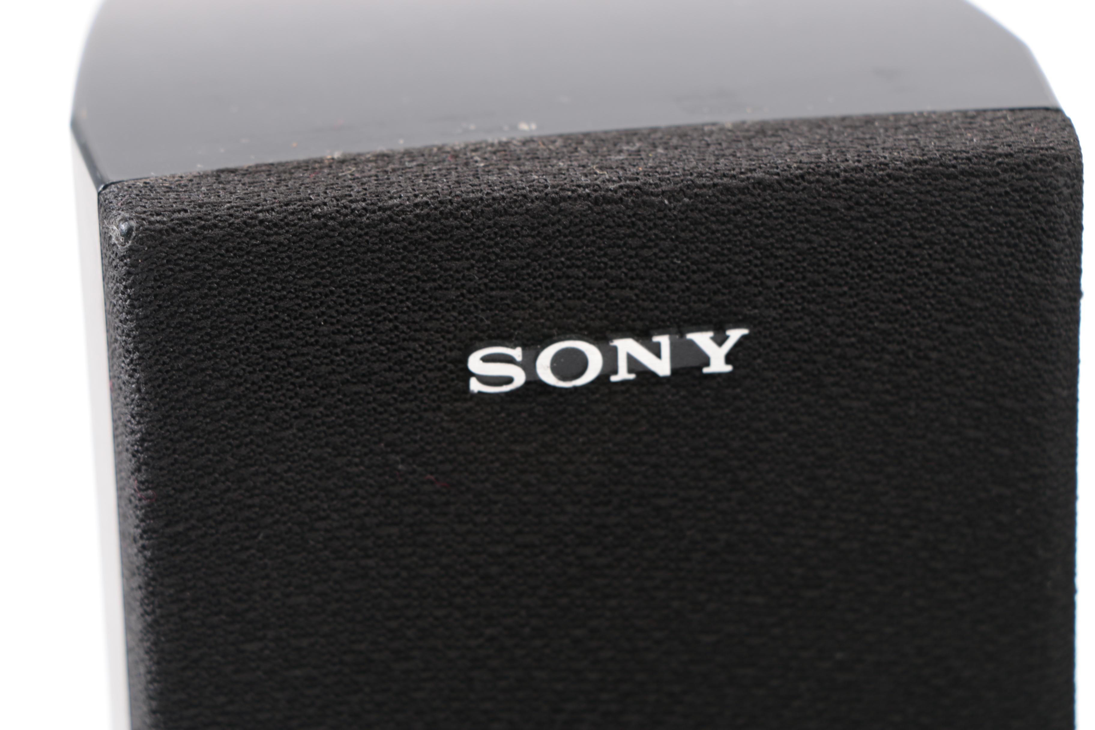 Yamaha and Sony Surround Sound Speakers