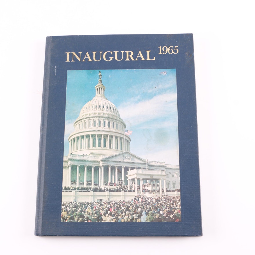 "Inaugural 1965" Signed by Vice President Hubert Humphrey