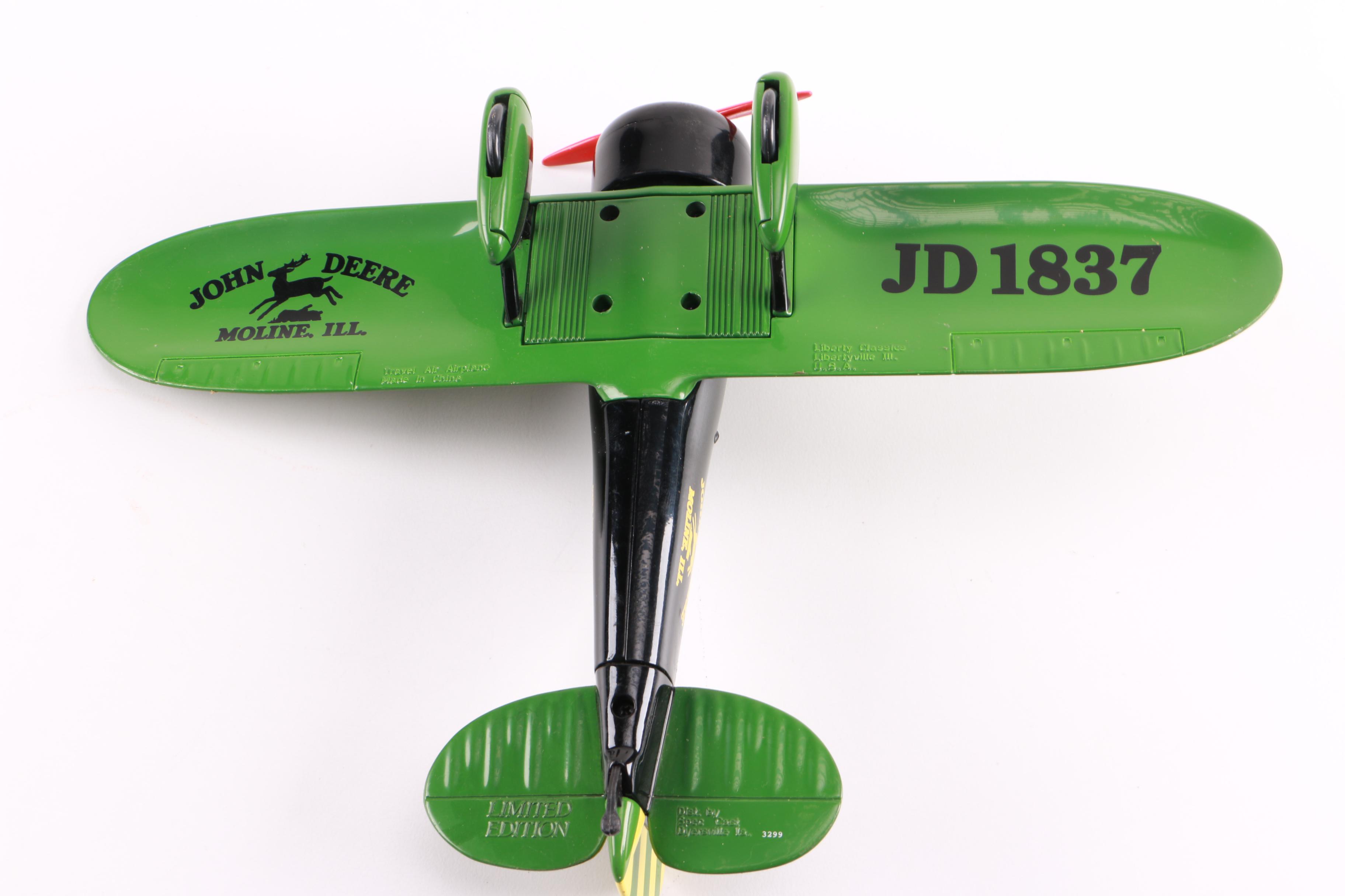 John Deere Monoplane Toys