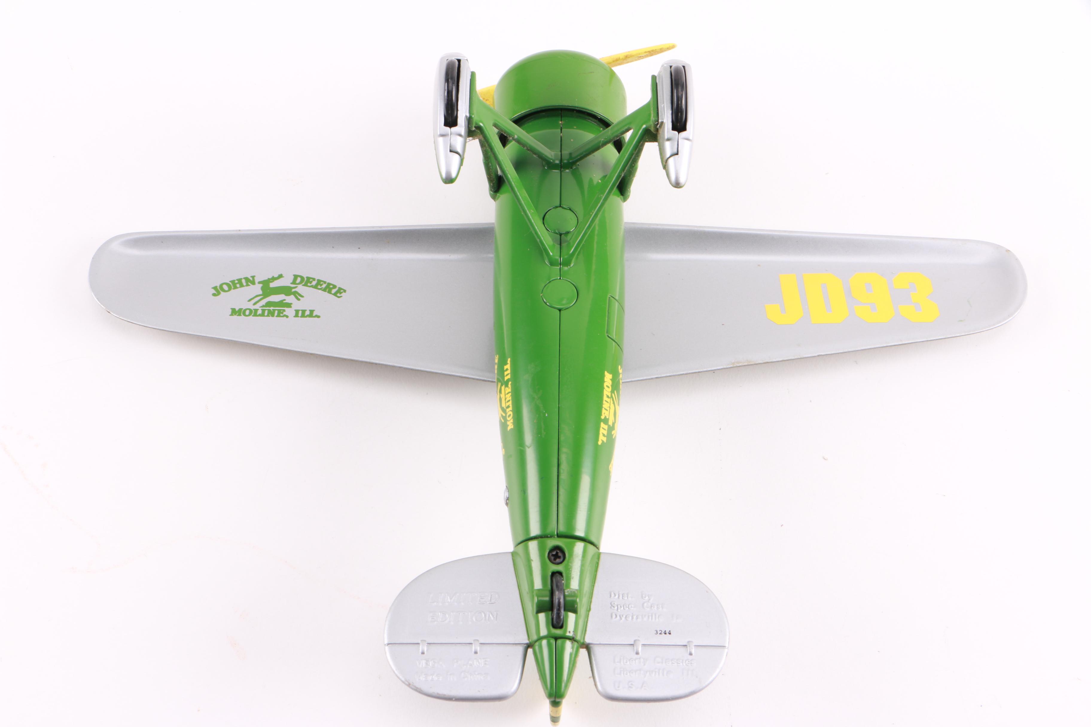 John Deere Monoplane Toys