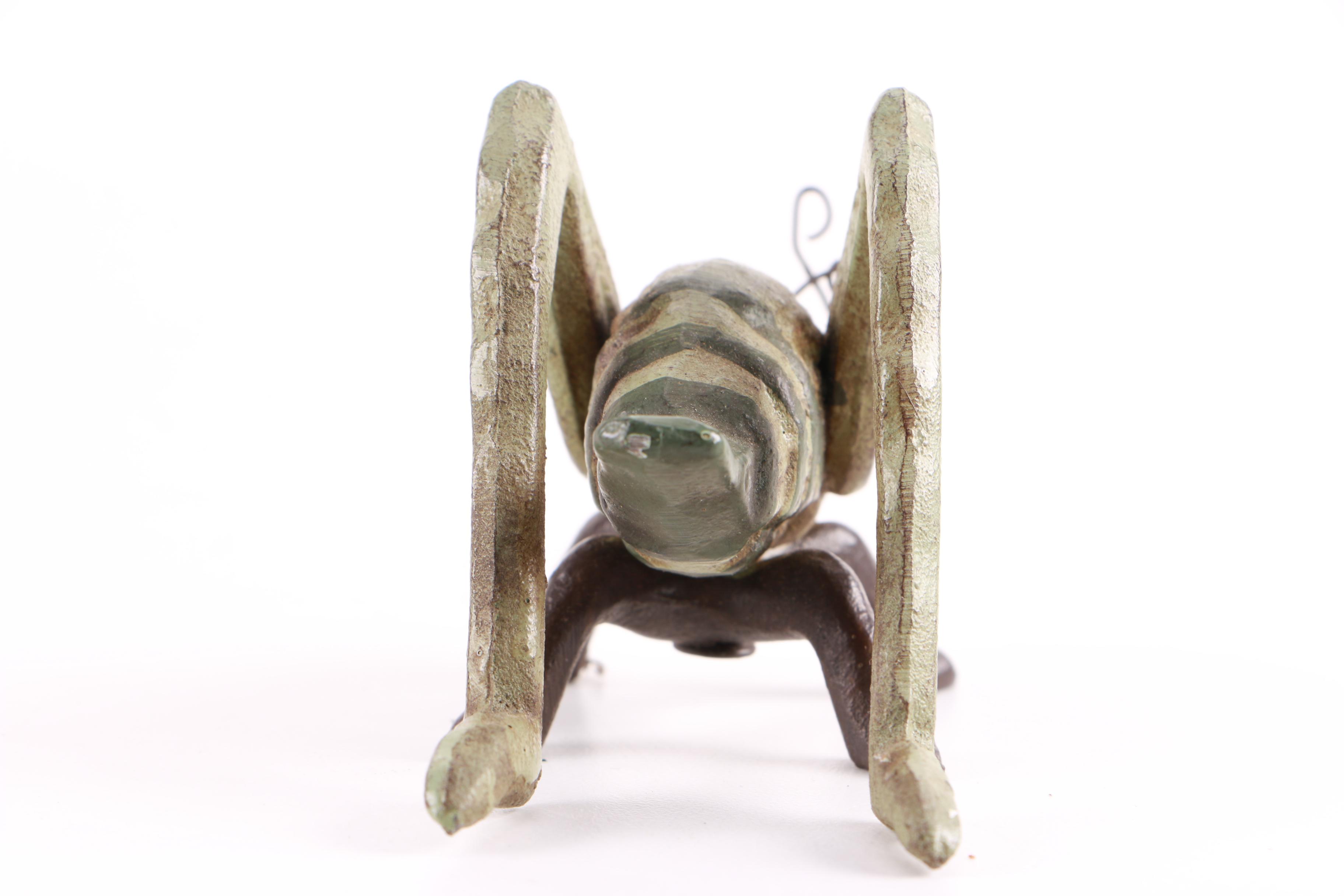 Ladybug, Grasshopper, and Bumble Bee Metal Figurines