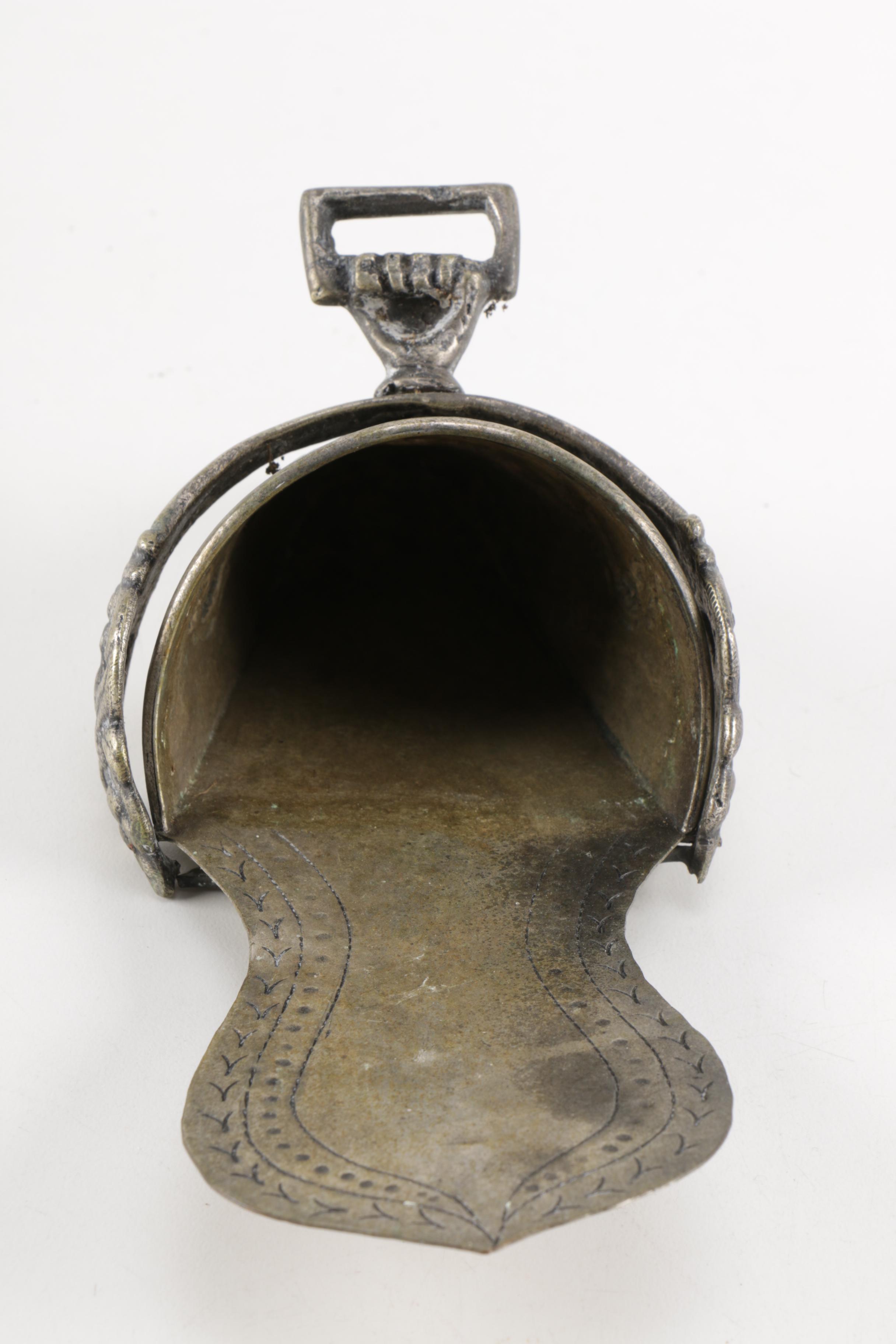 Silver Plated Decorative Slipper