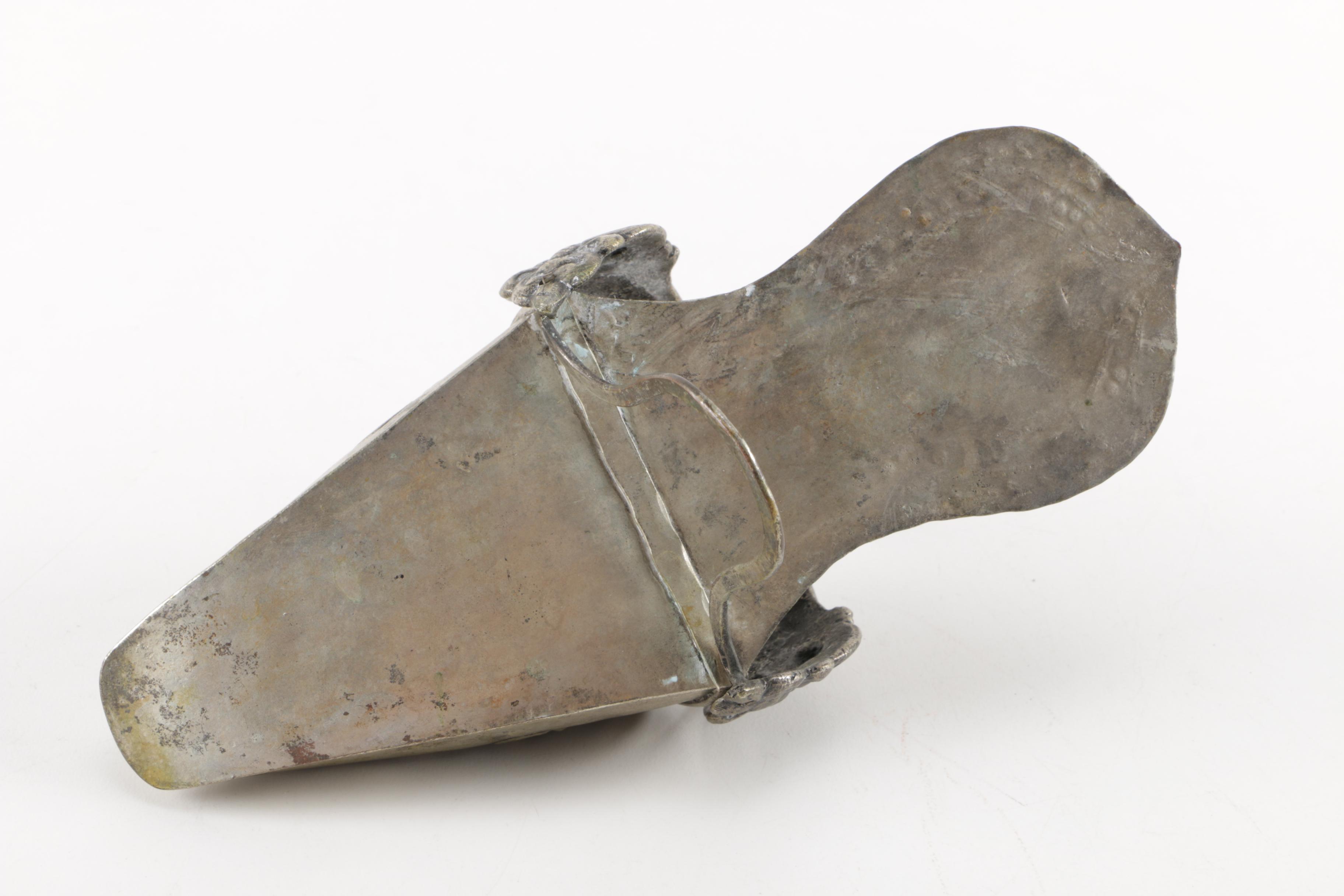 Silver Plated Decorative Slipper