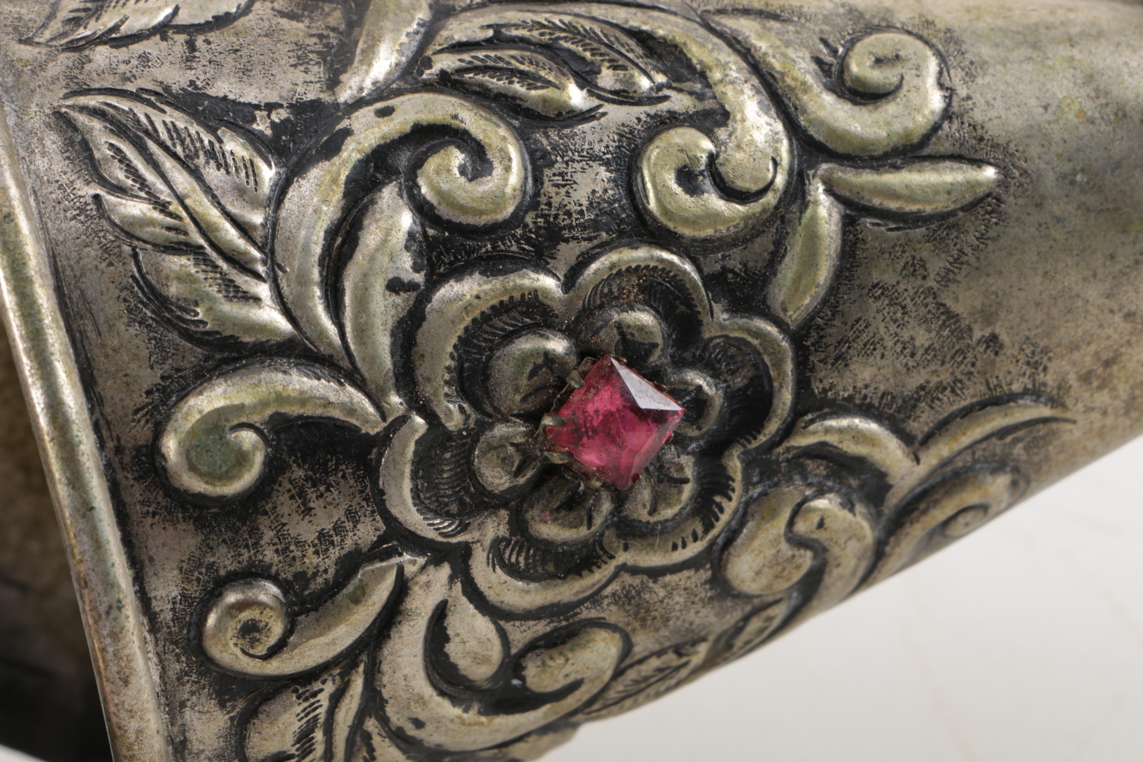 Silver Plated Decorative Slipper