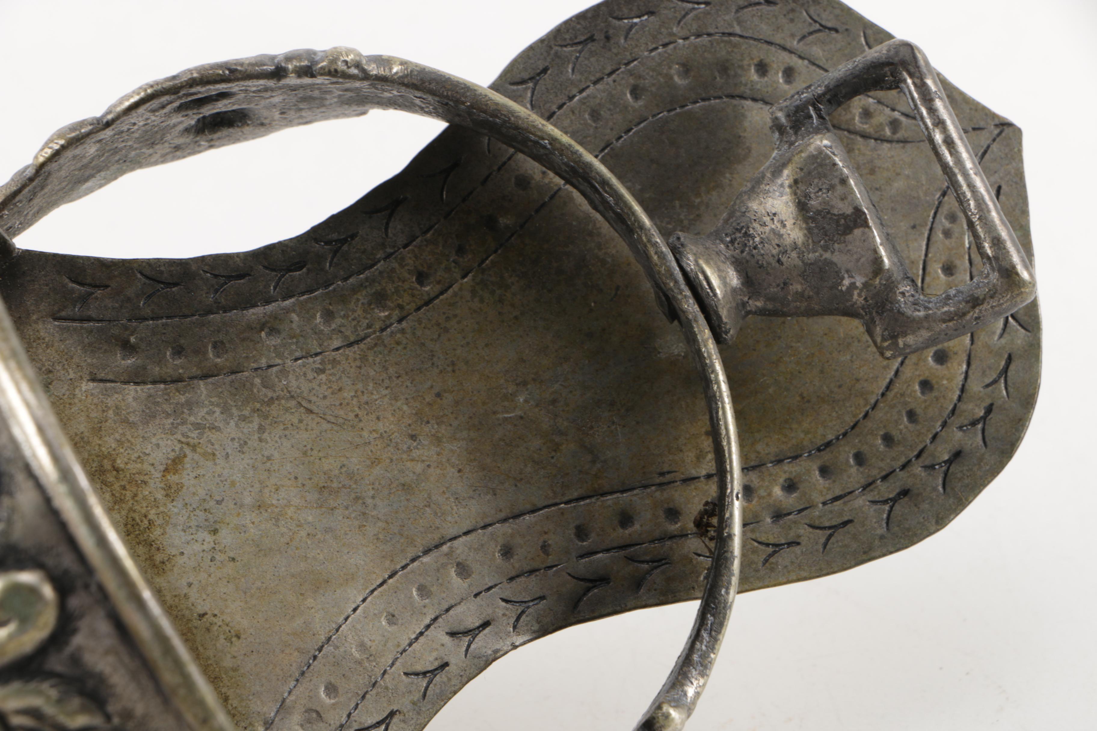 Silver Plated Decorative Slipper