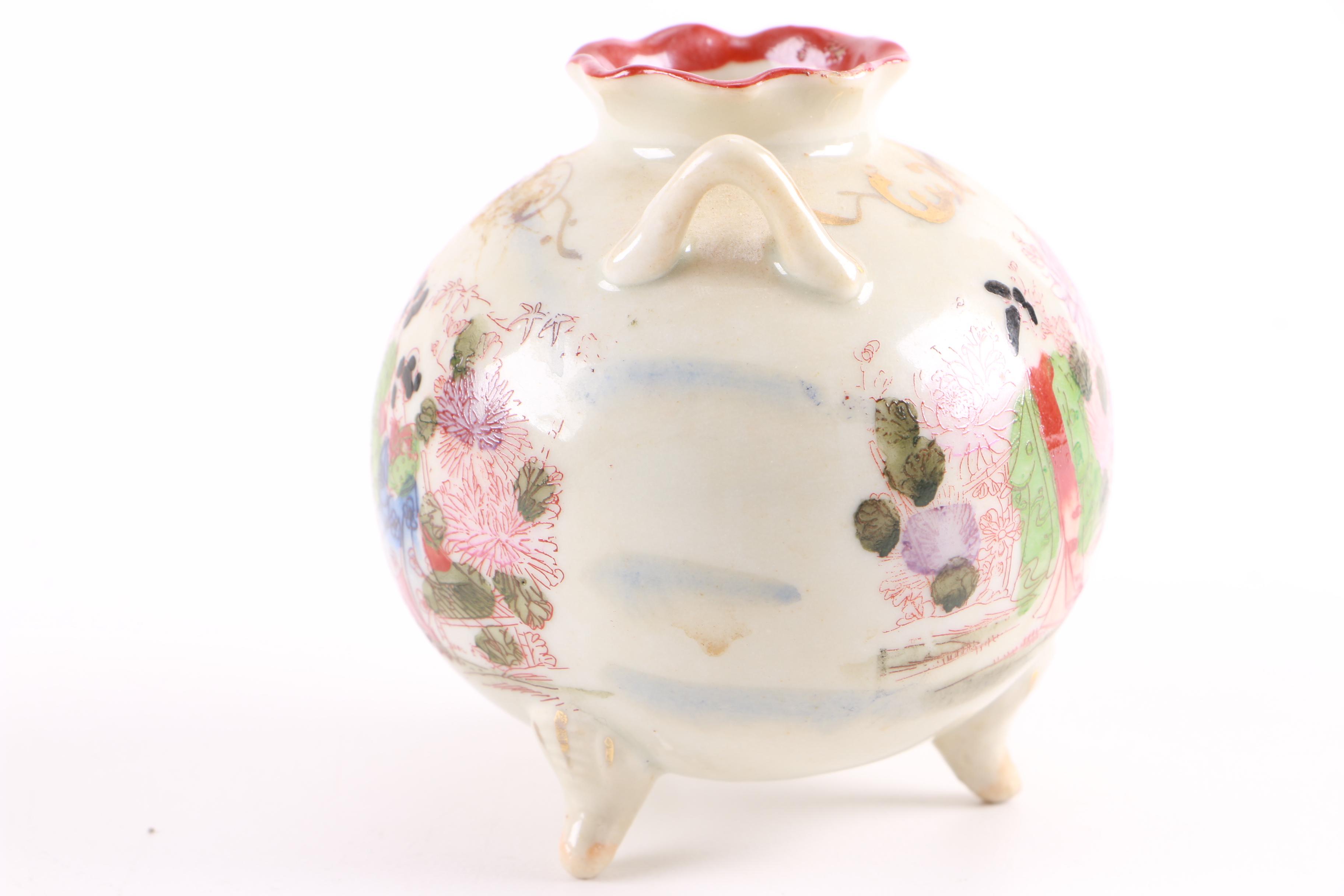 Antique Japanese Porcelain Vase