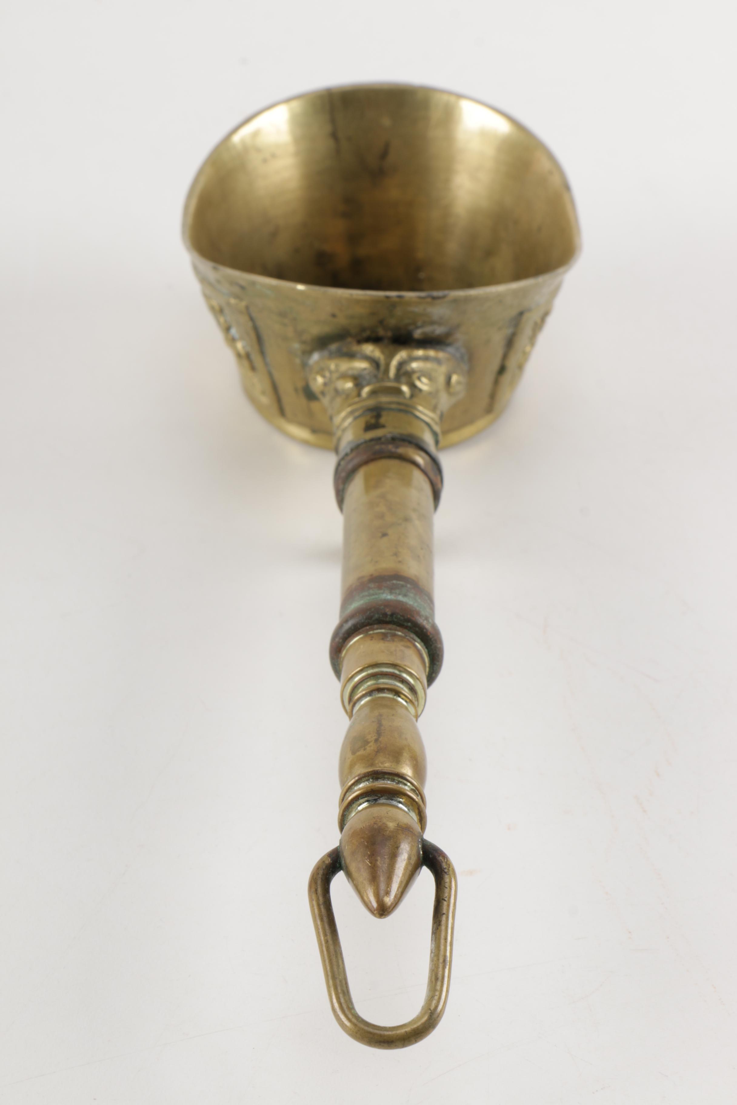 Chinese Brass Silk Iron