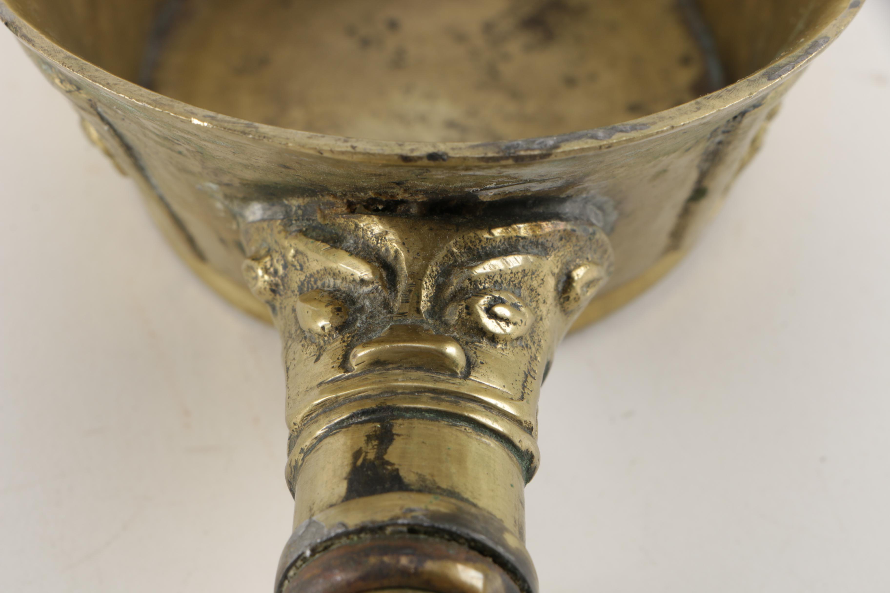 Chinese Brass Silk Iron