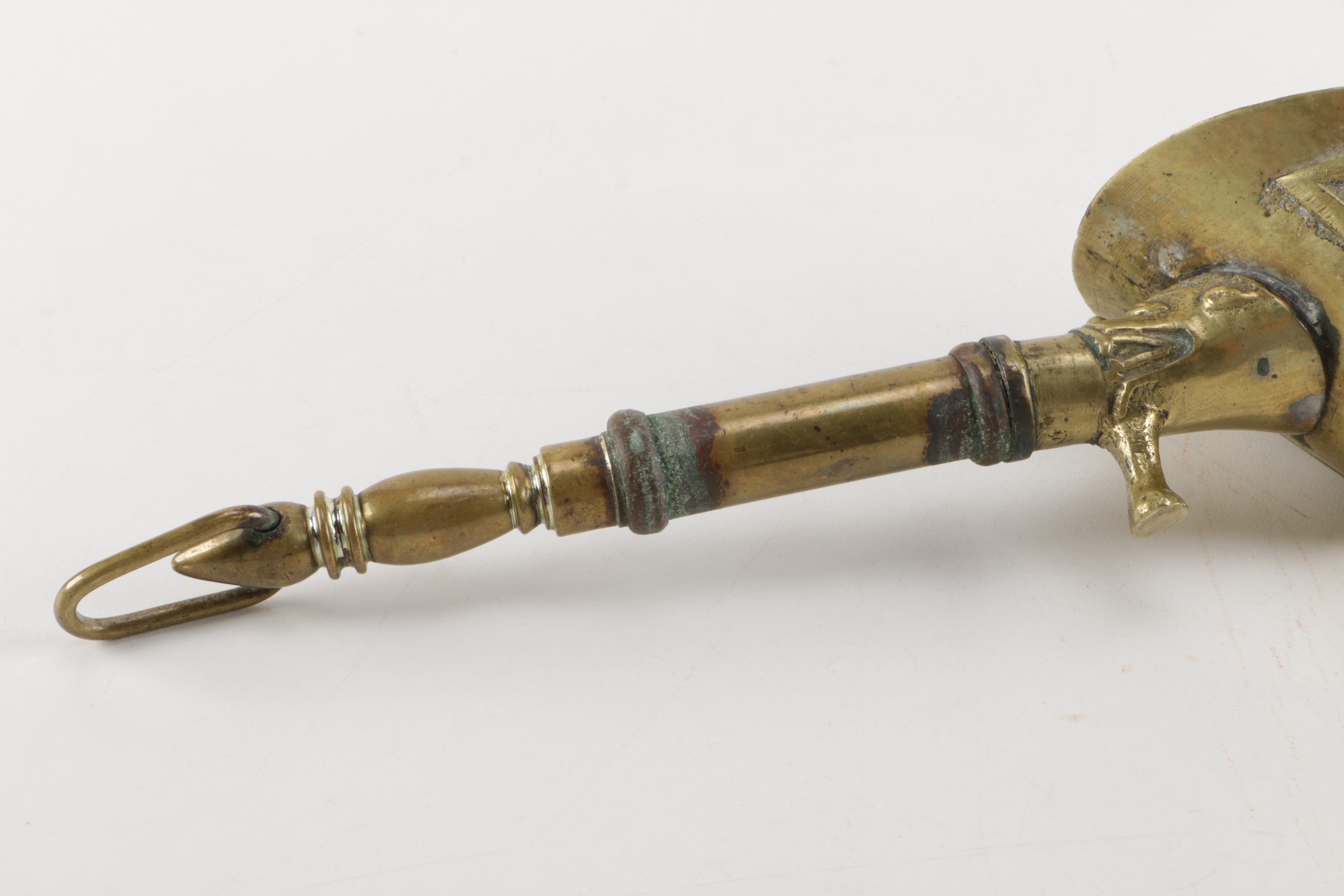 Chinese Brass Silk Iron