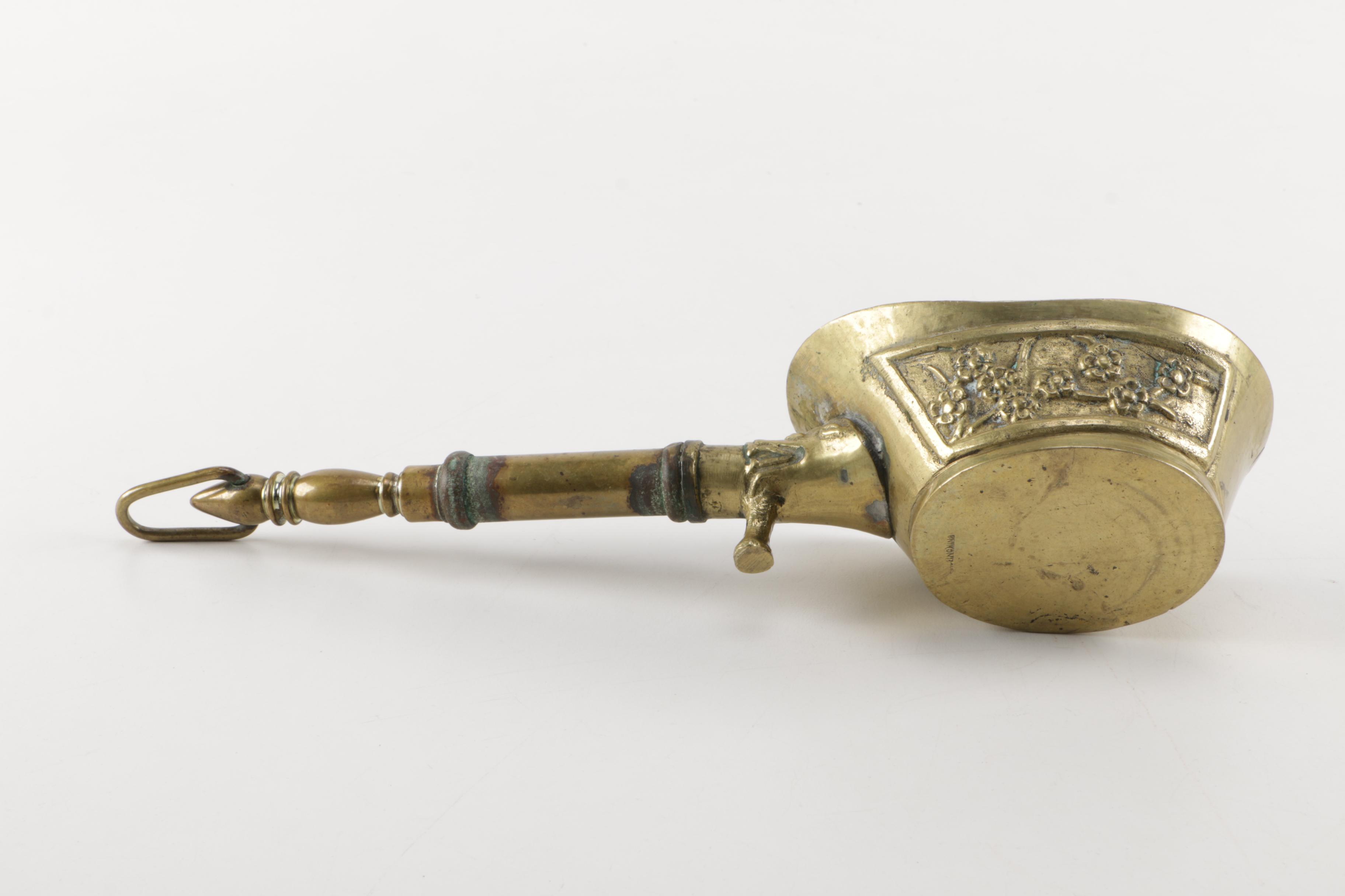 Chinese Brass Silk Iron