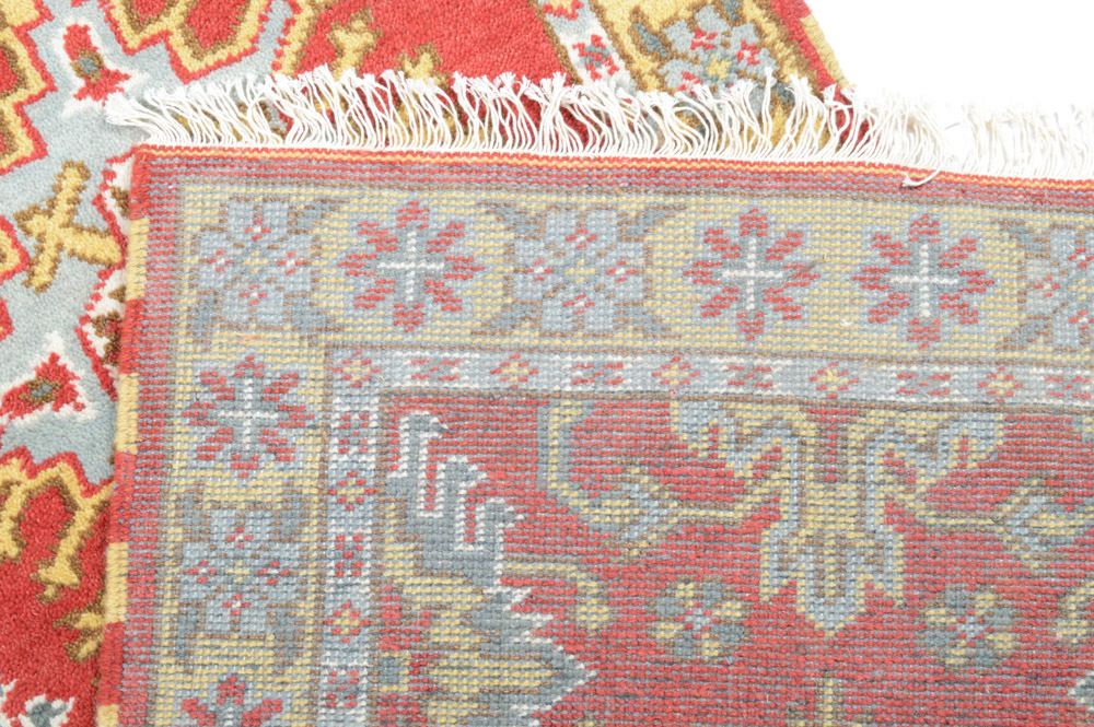 3' x 10' Hand Knotted Indo-Caucasian Kazak Runner