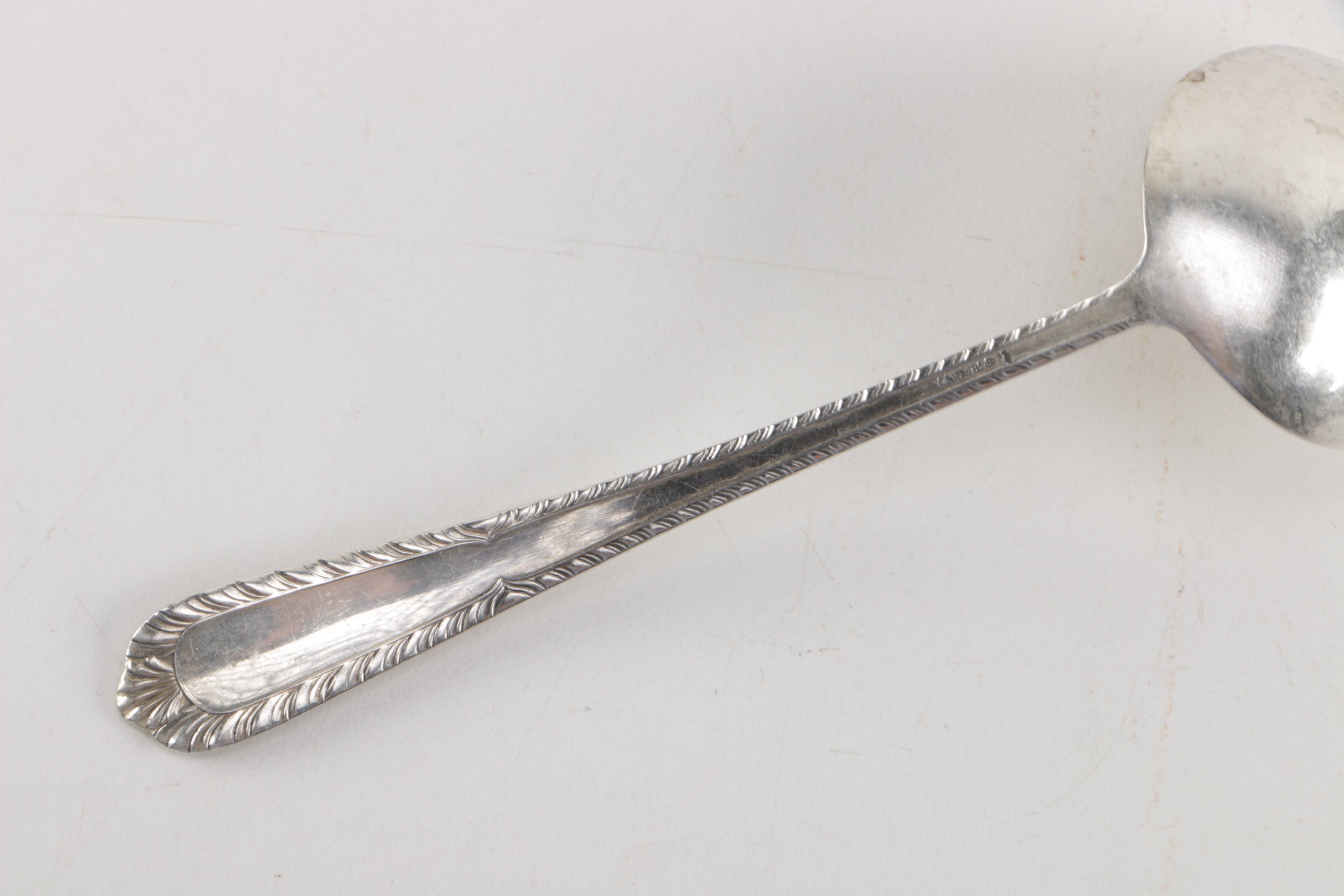 International Silver Co. "Gadroon" Sterling Silver Condiment Ladle