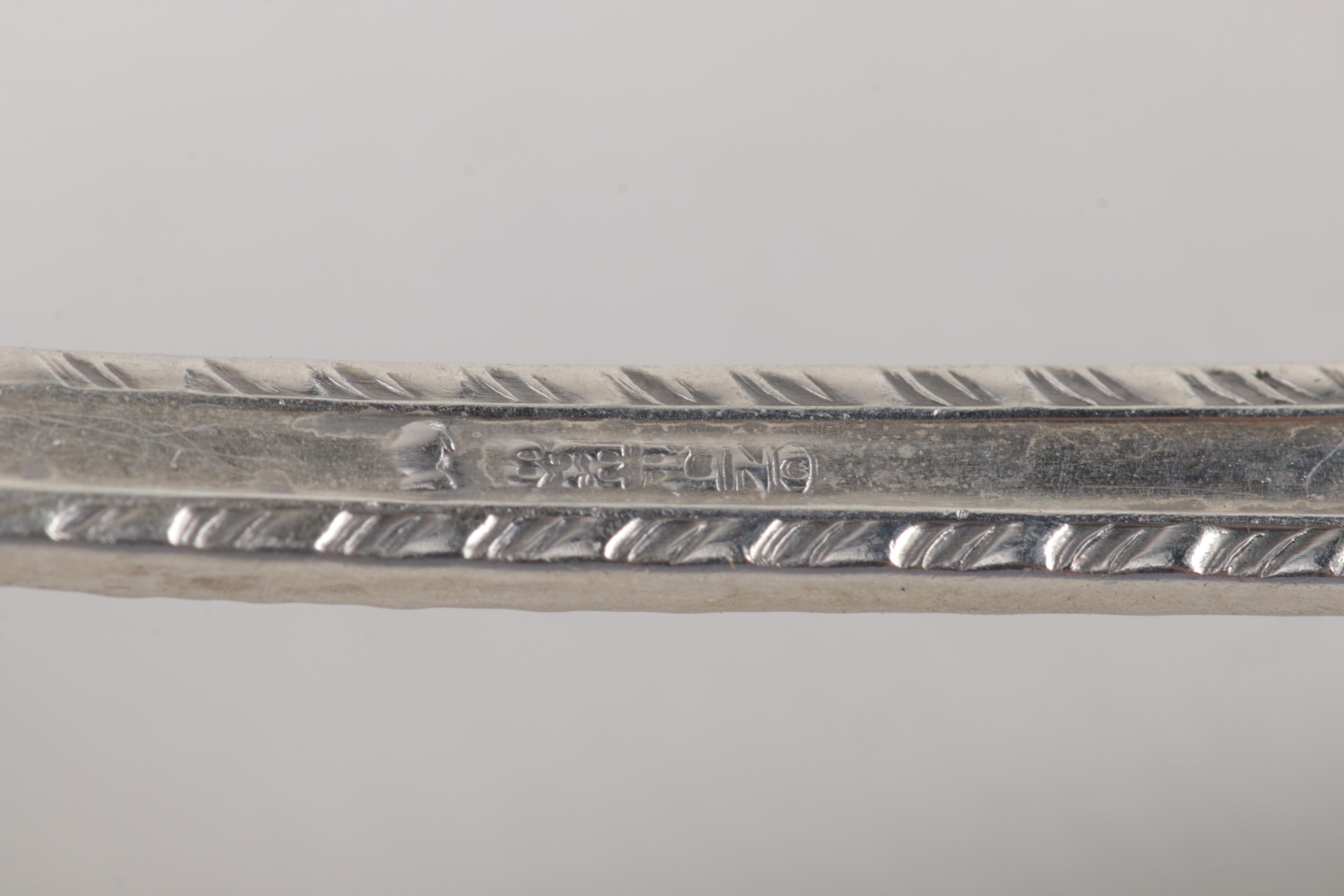 International Silver Co. "Gadroon" Sterling Silver Condiment Ladle