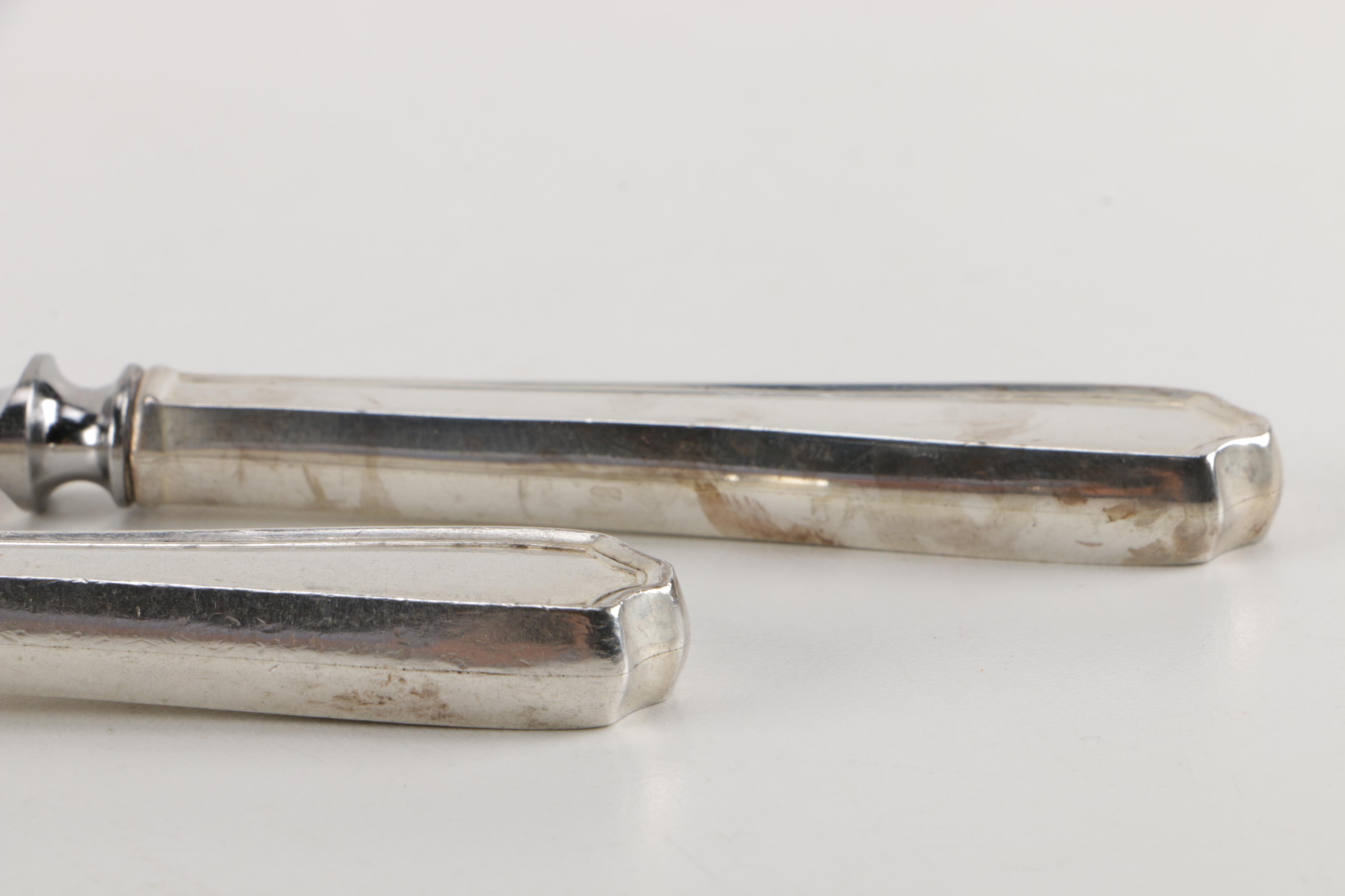 Alvin "Maryland" Sterling Silver Handled Carving Set