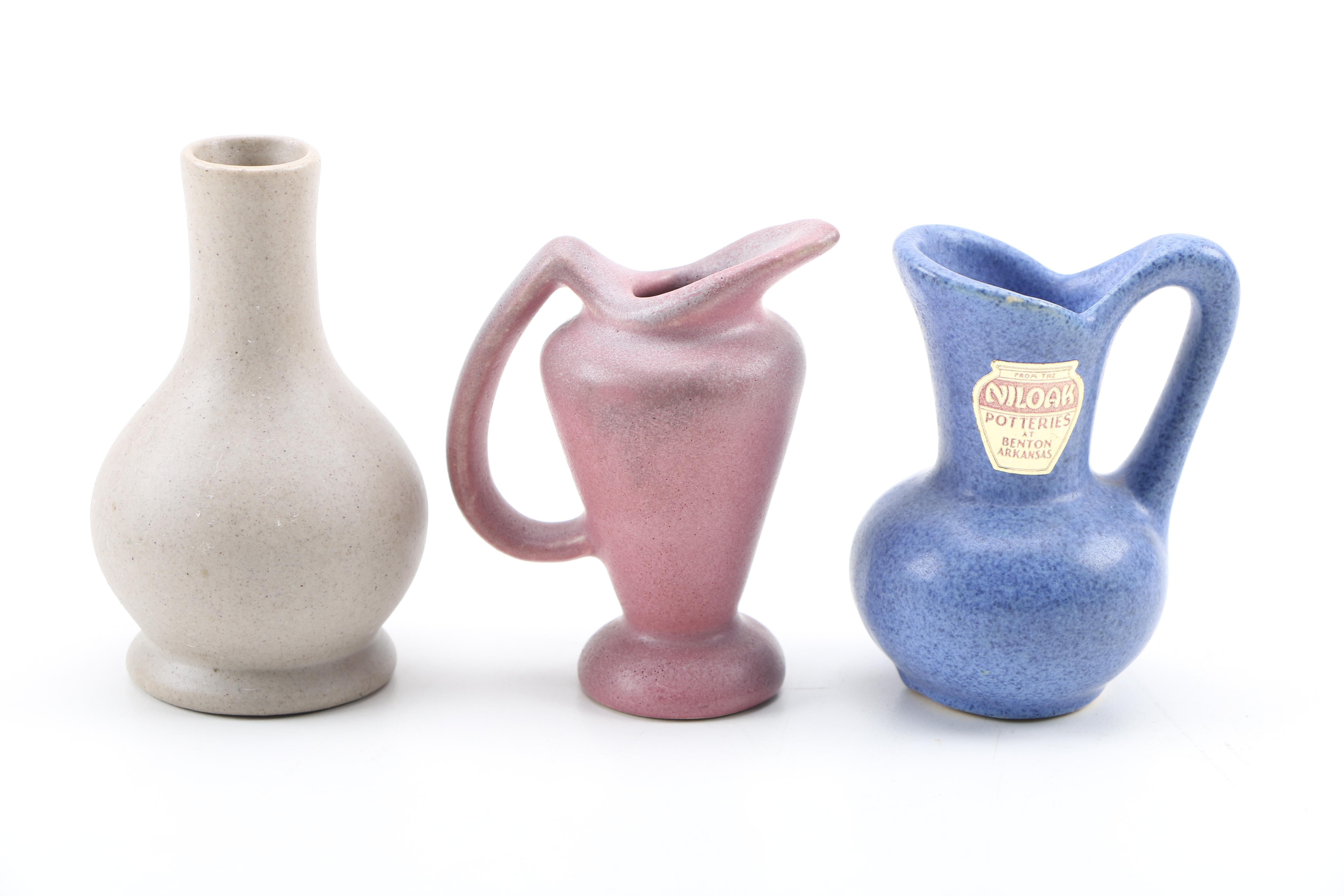 Miniature Pottery and Coasters Featuring Pigeon Forge Pottery