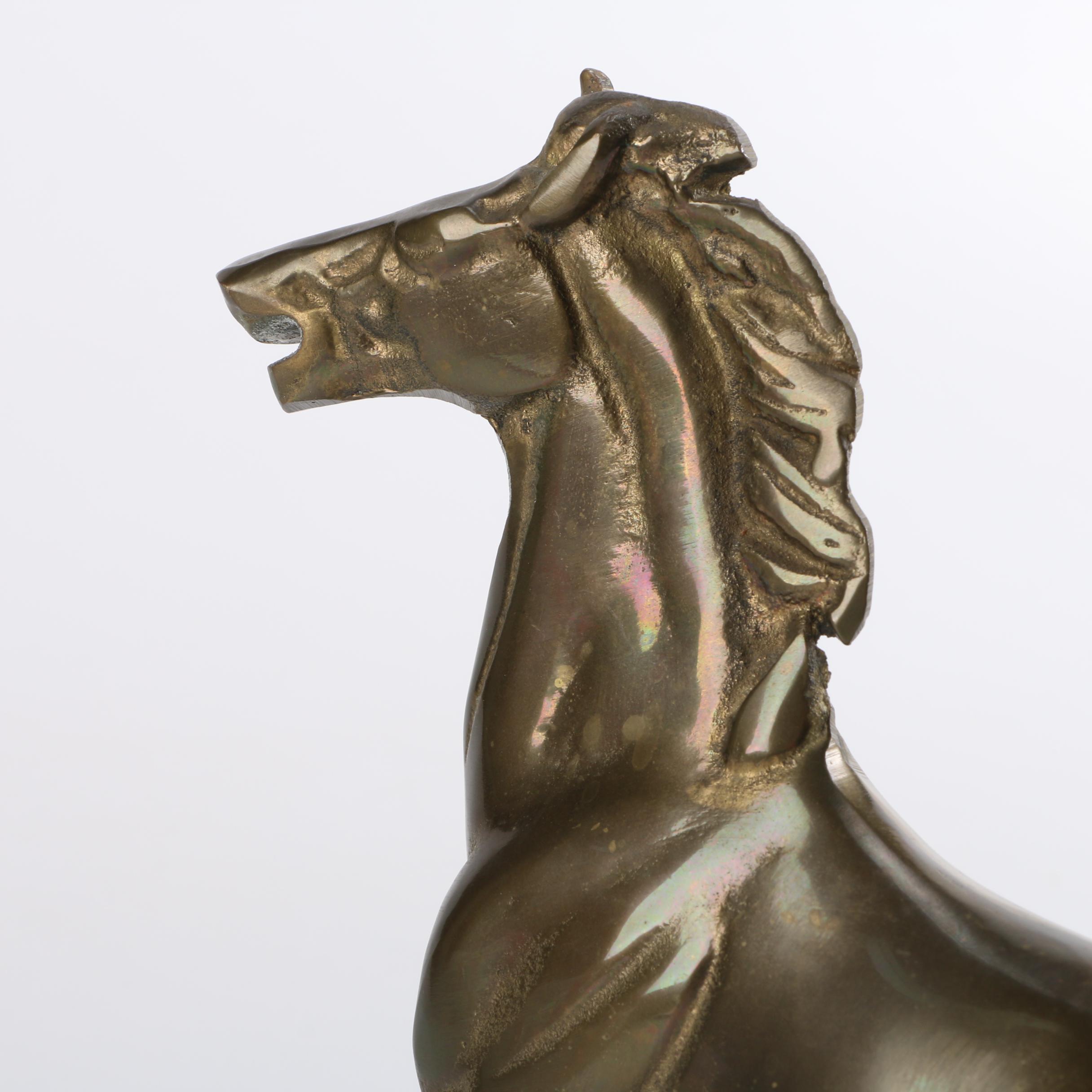 Brass Horse Figurine
