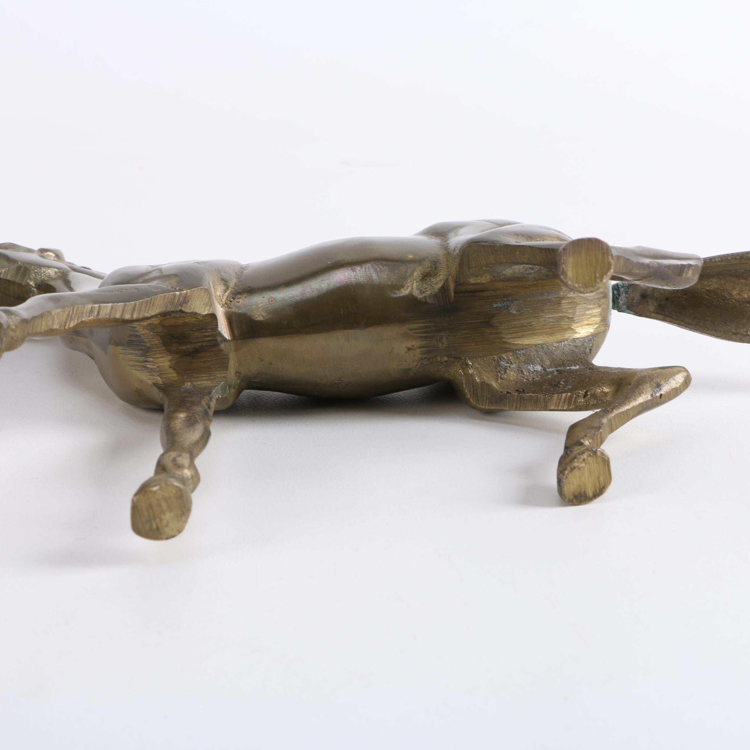Brass Horse Figurine