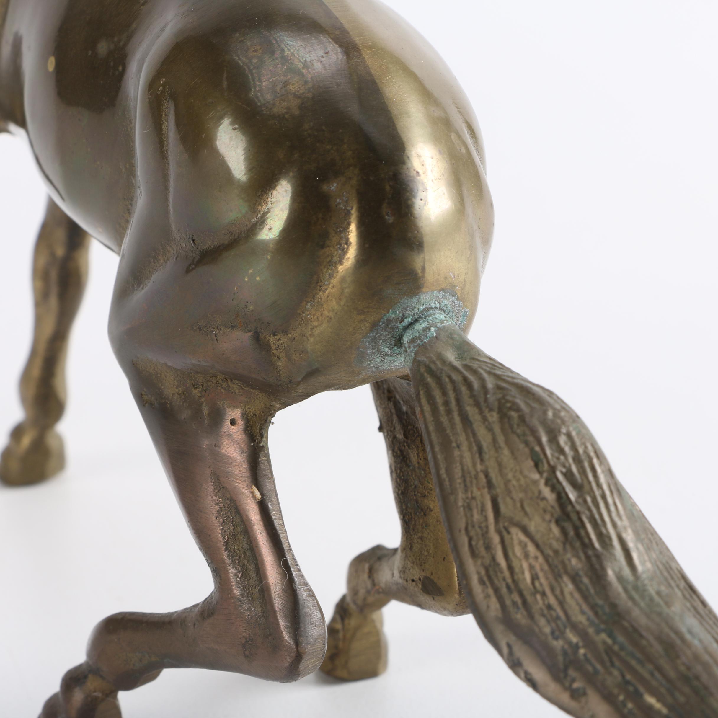 Brass Horse Figurine